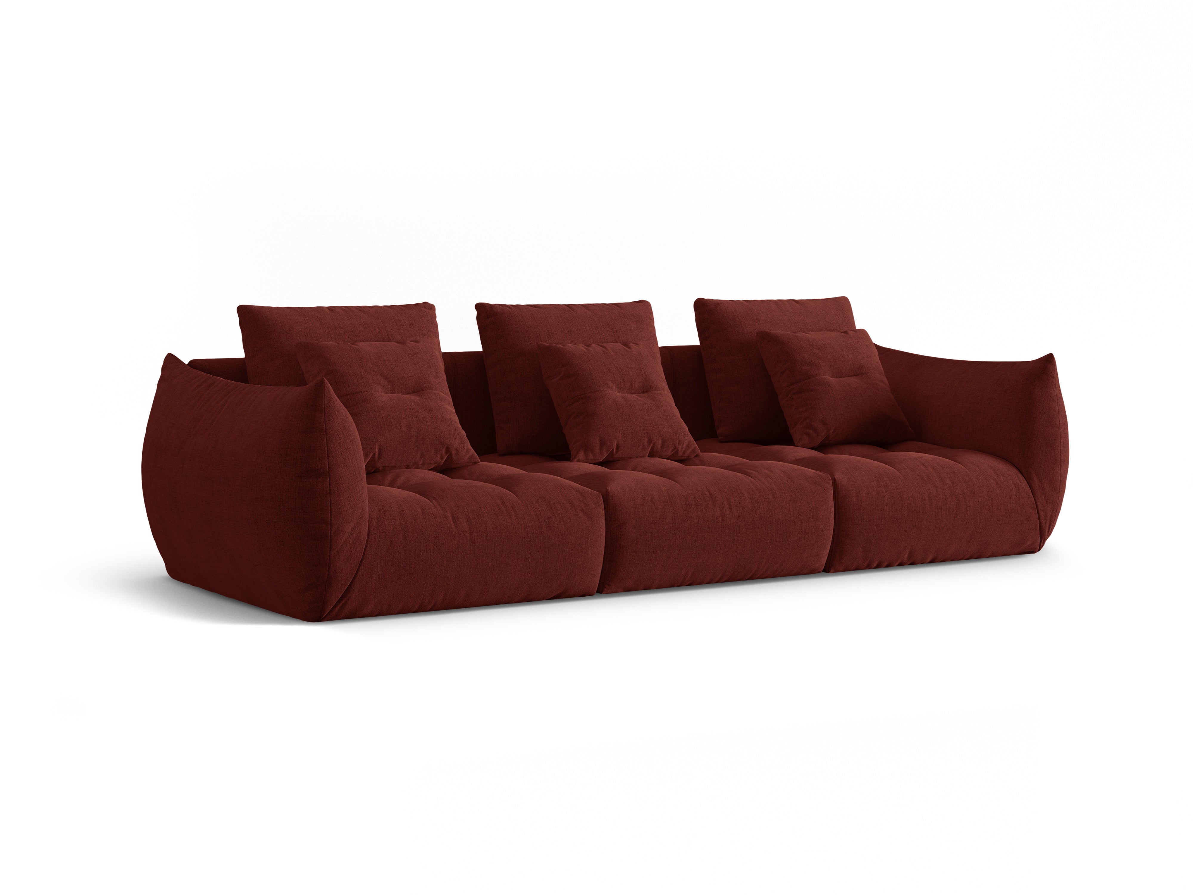 Bloom sofa, 4 sjedala, 332x106 cm, Materijal: Strukturirana tkanina