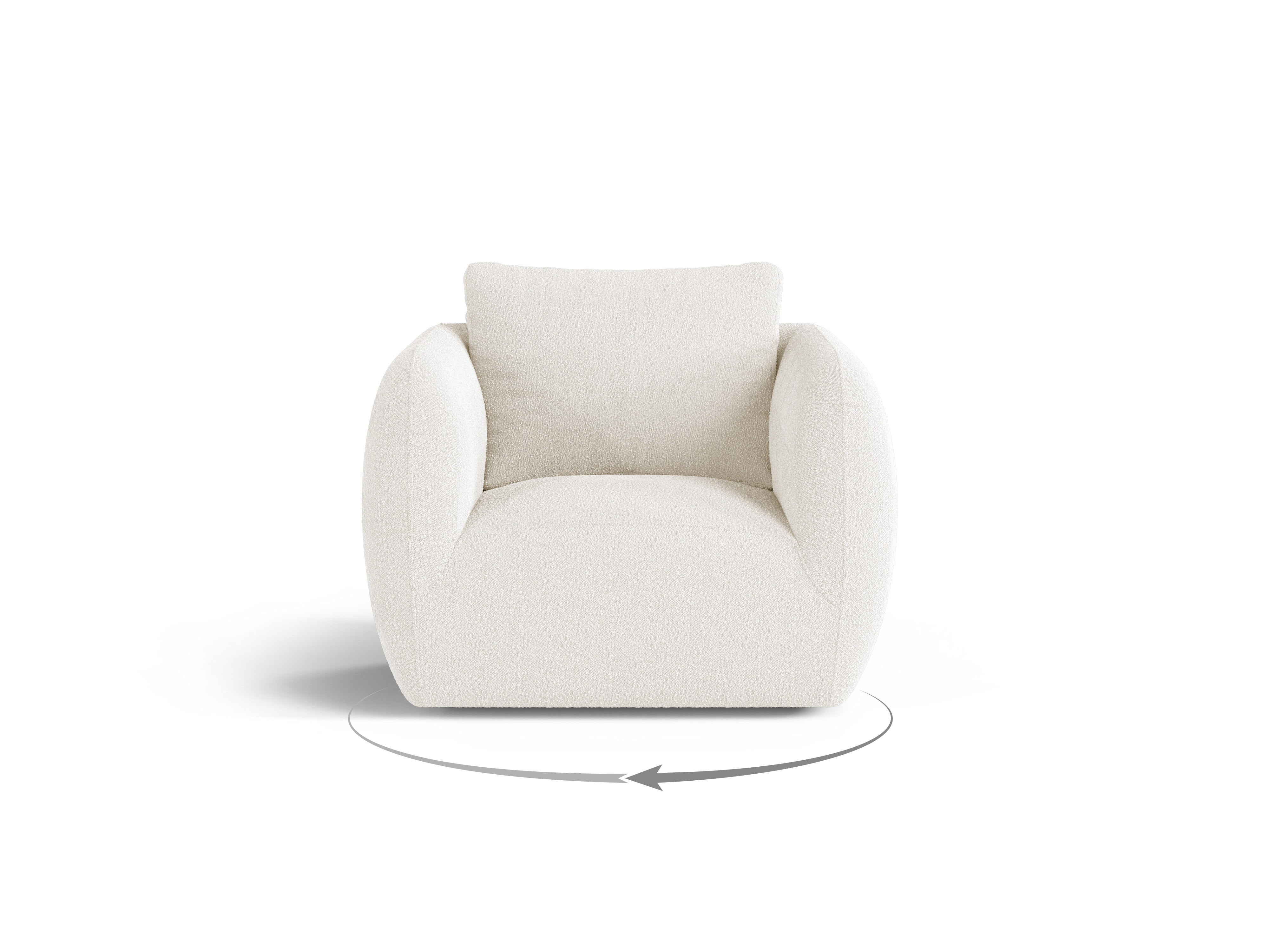 Fotelja Iga, 95.5x87cm, Materijal: Boucle