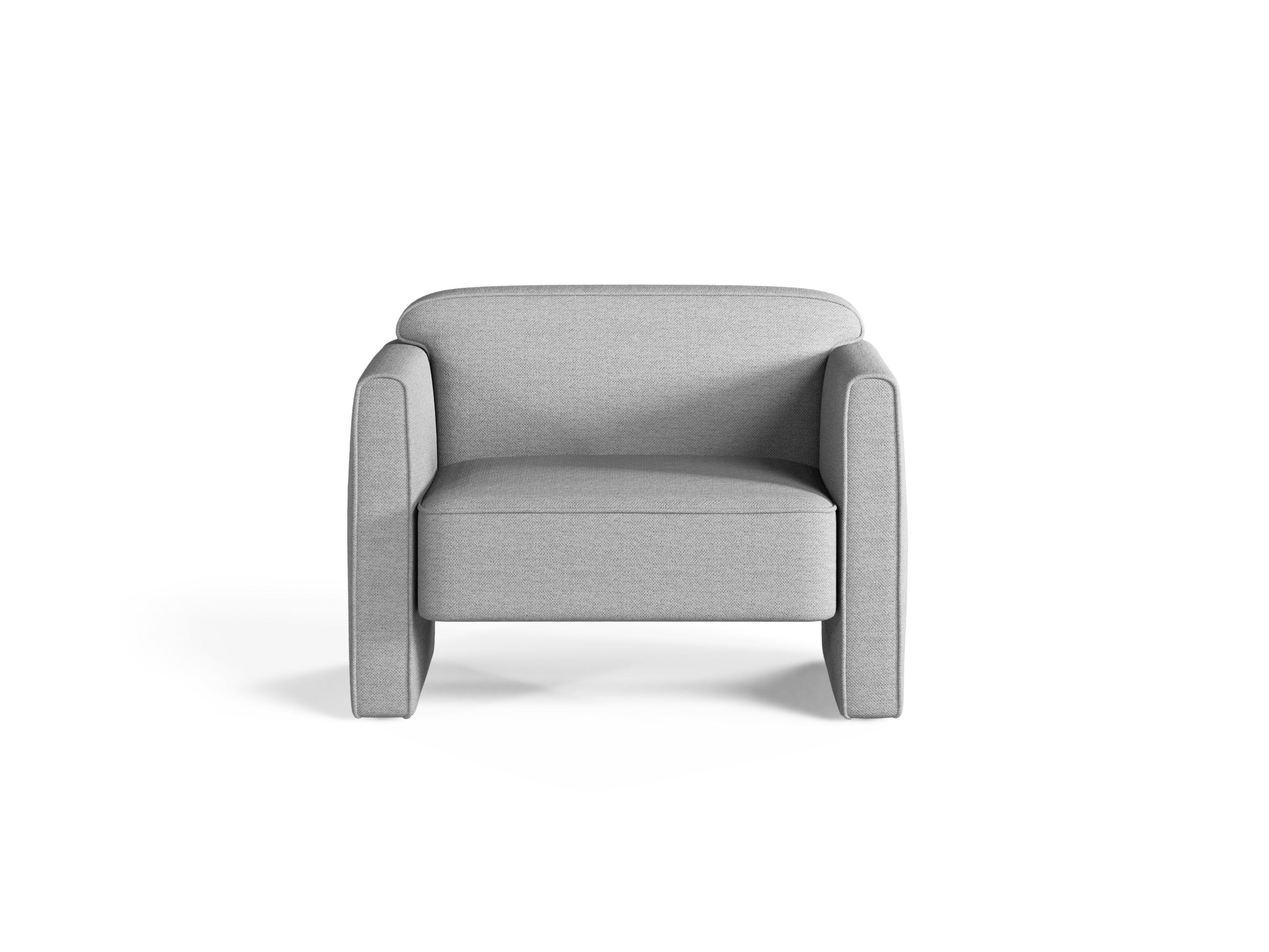 Fotelja Abby, 90x80cm, Materijal: Strukturirana tkanina