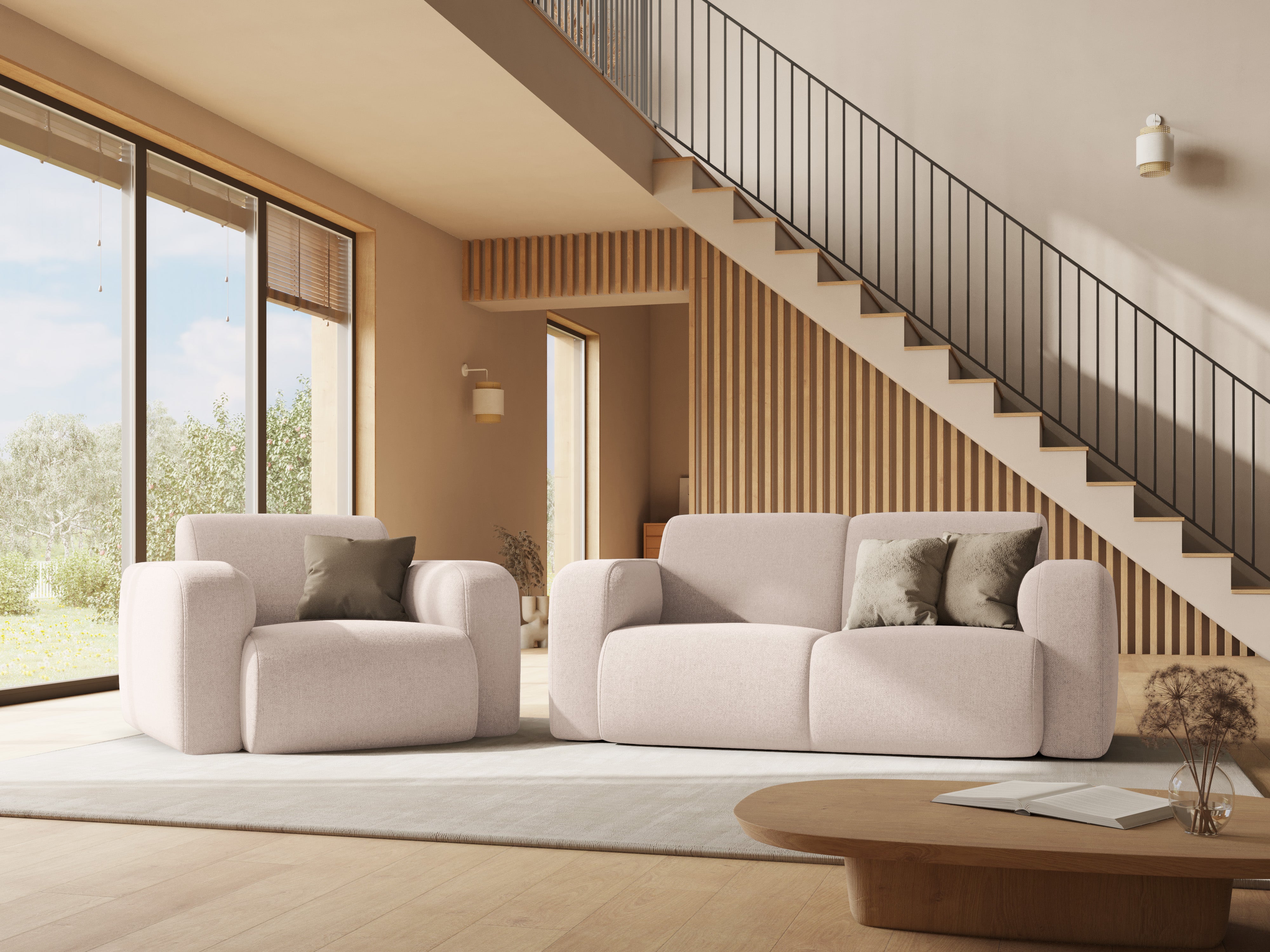 Molino Fotelja 105x95 cm, Materijal: Chenille (Haga)