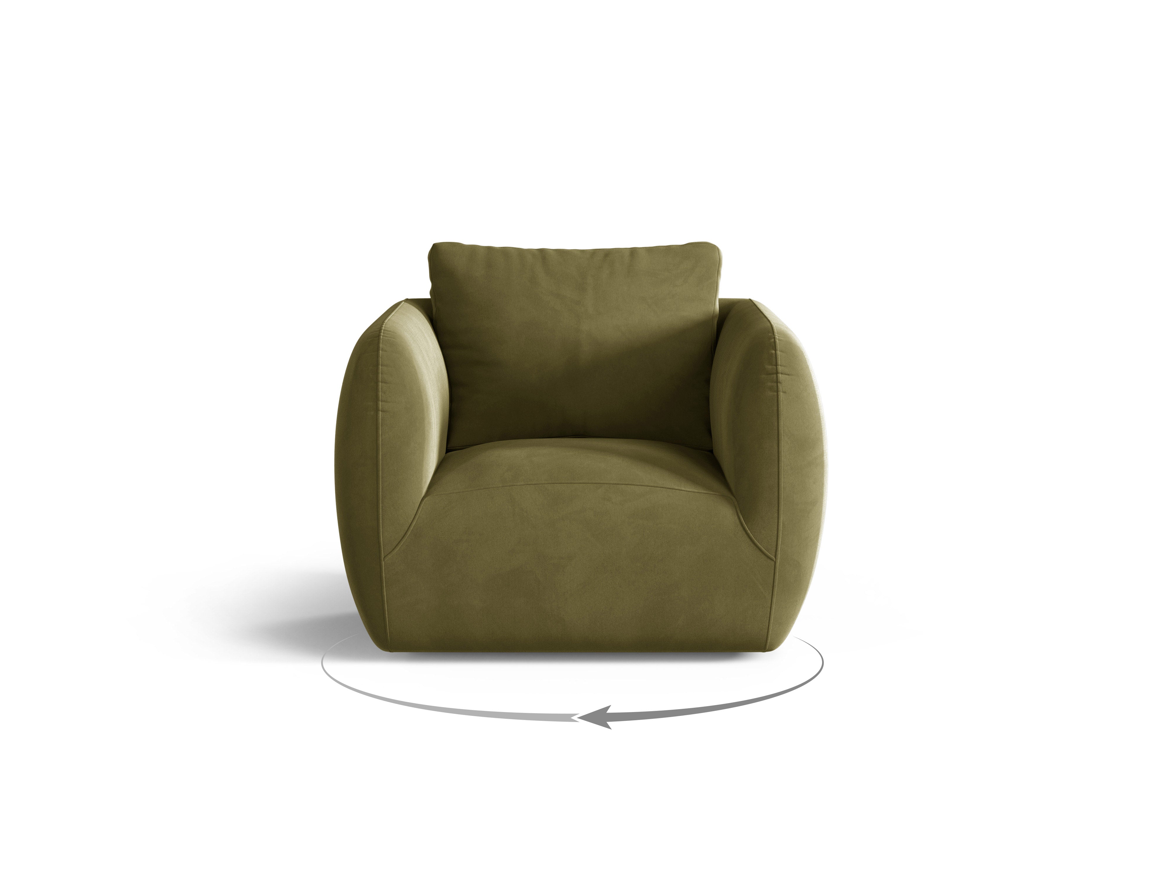 Fotelja Iga, 95.5x87cm, Materijal: Baršun