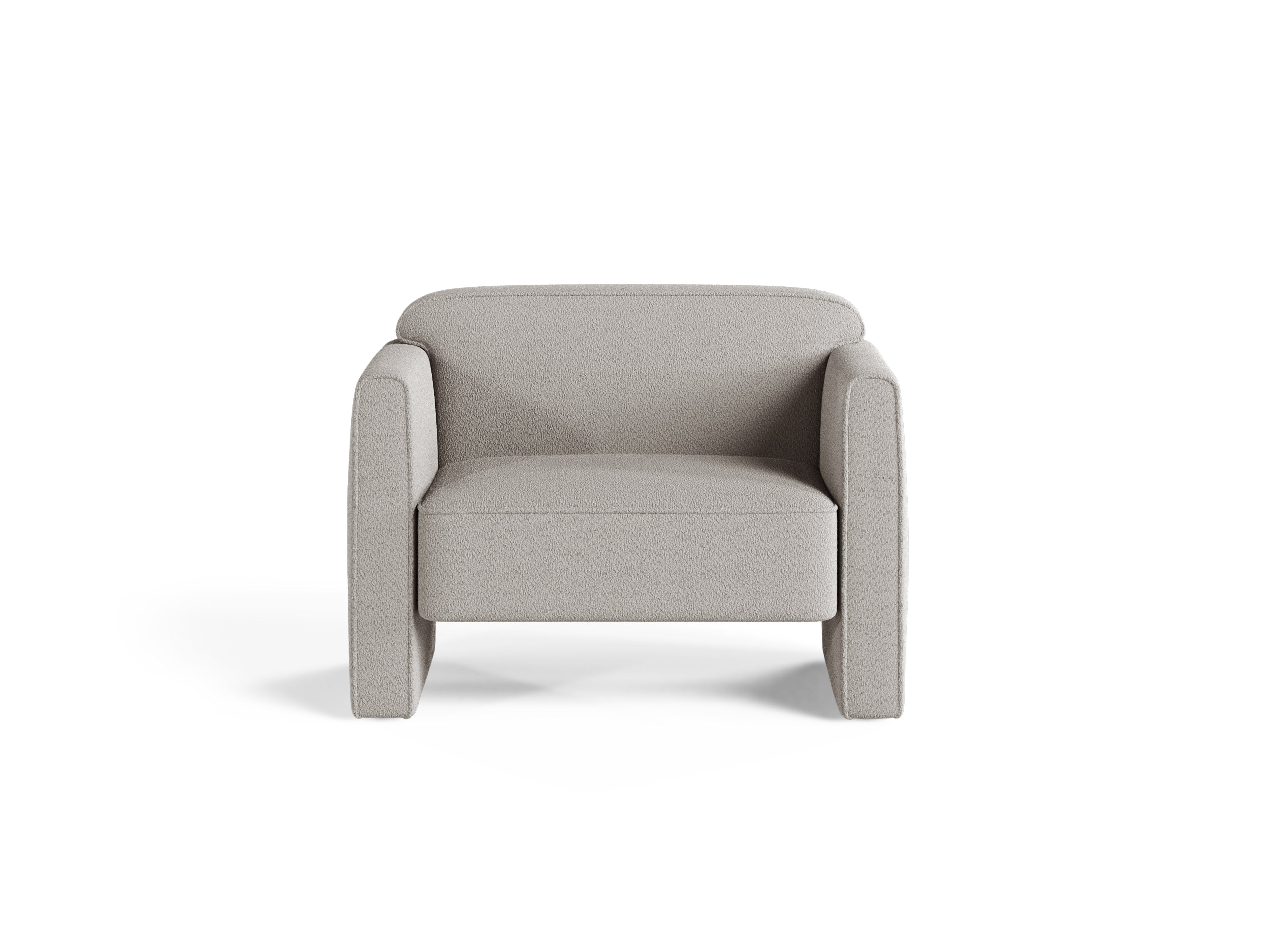 Fotelja Abby, 90x80cm, Boucle