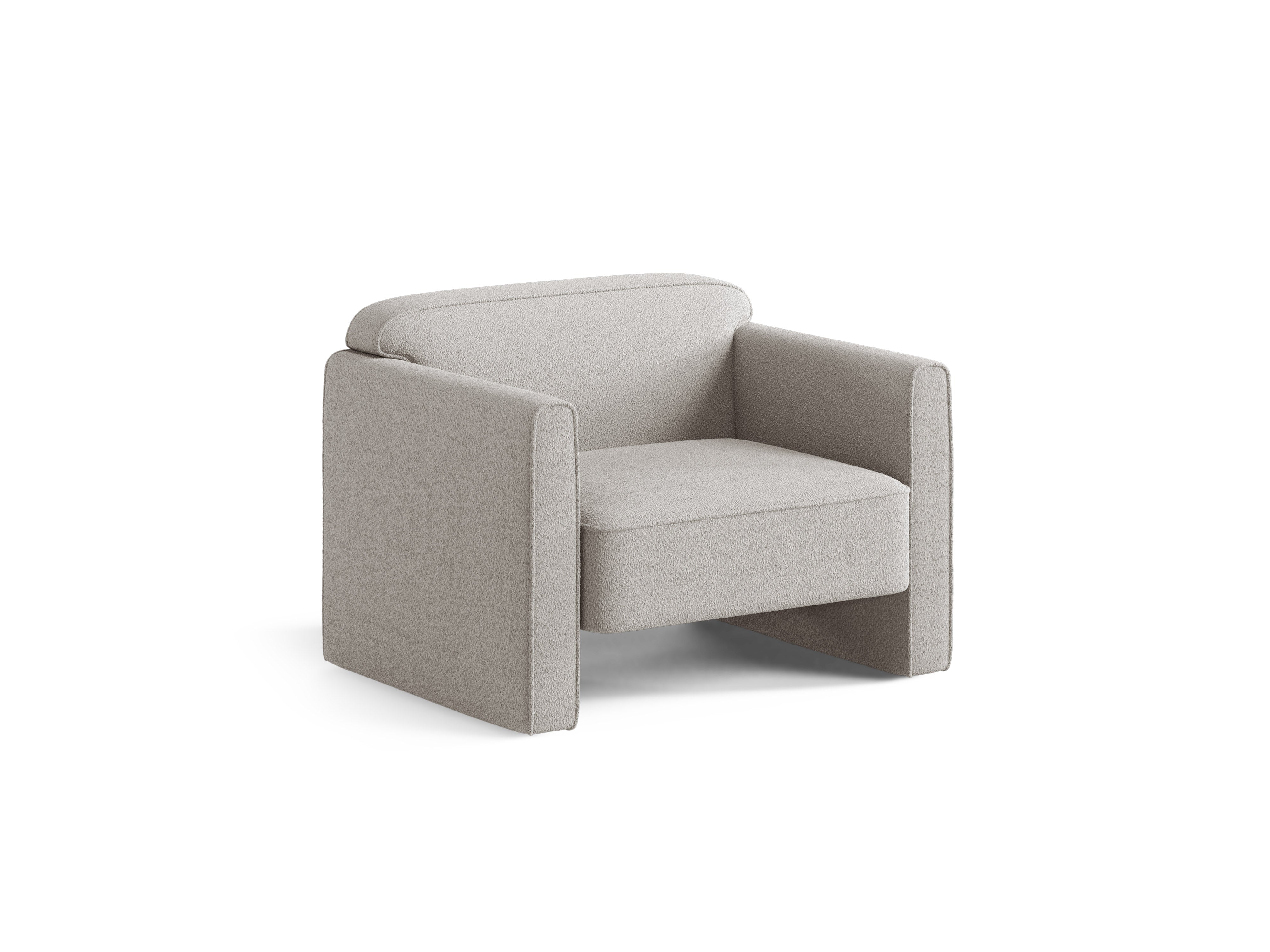 Fotelja Abby, 90x80cm, Boucle