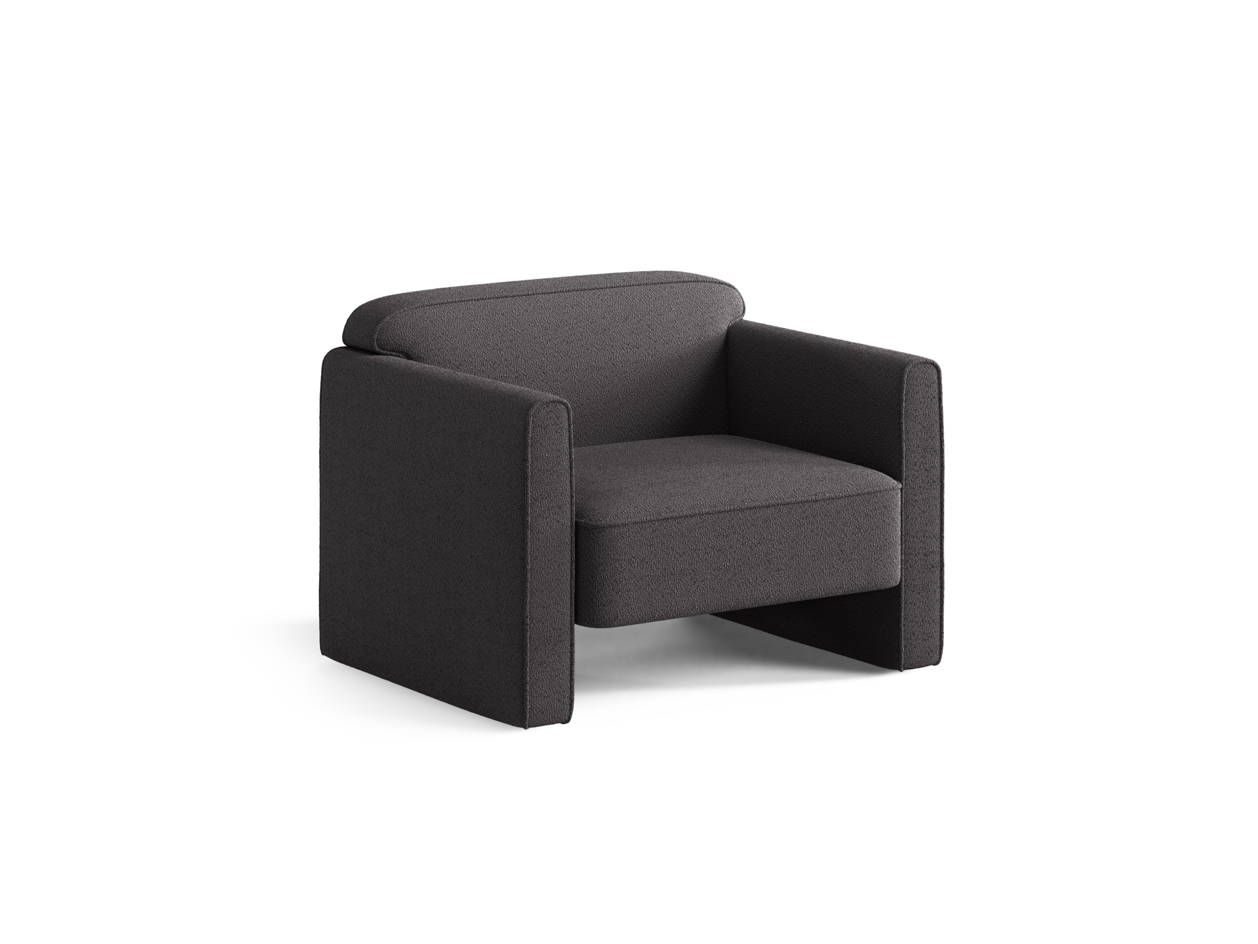 Fotelja Abby, 90x80cm, Boucle