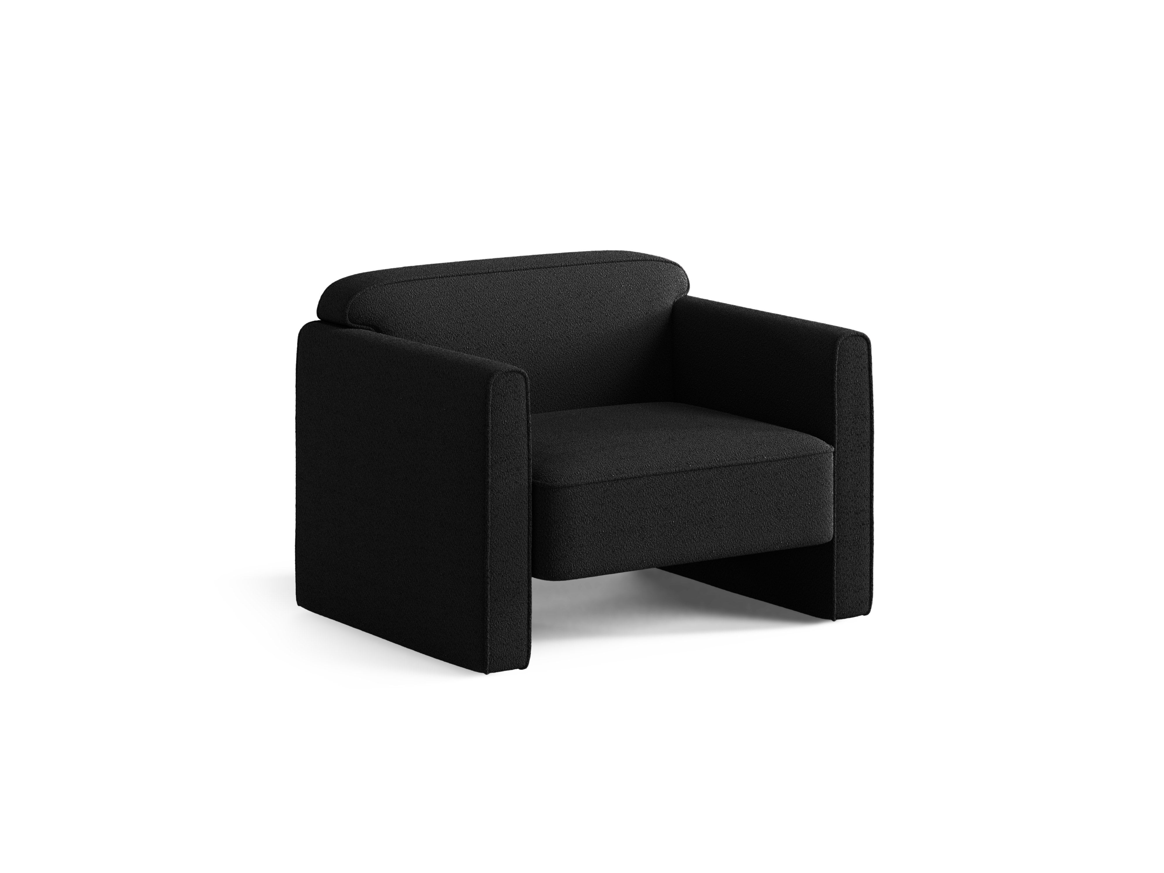 Fotelja Abby, 90x80cm, Boucle