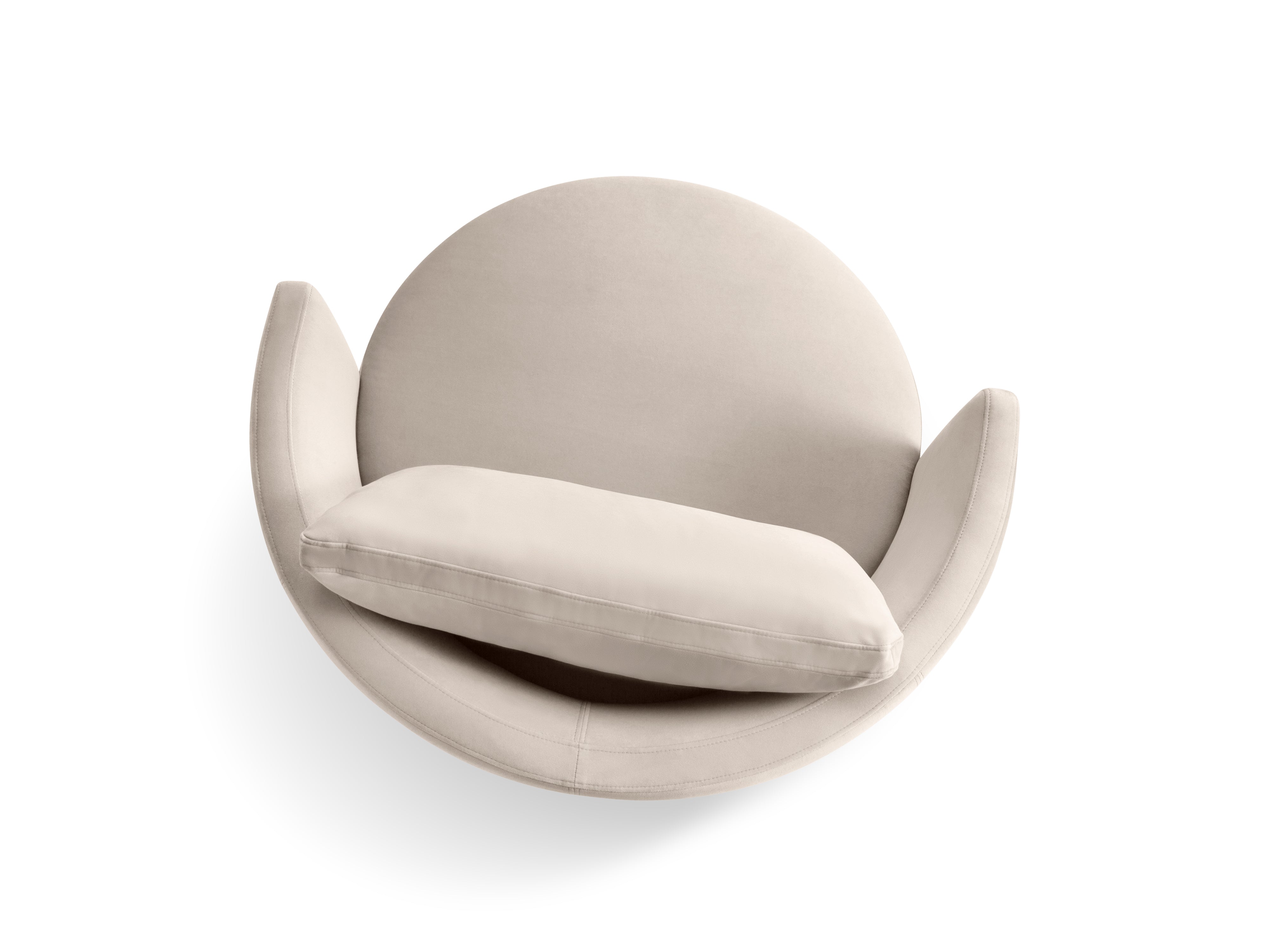 Fotelja Bliss 92x92cm, Materijal: Baršun