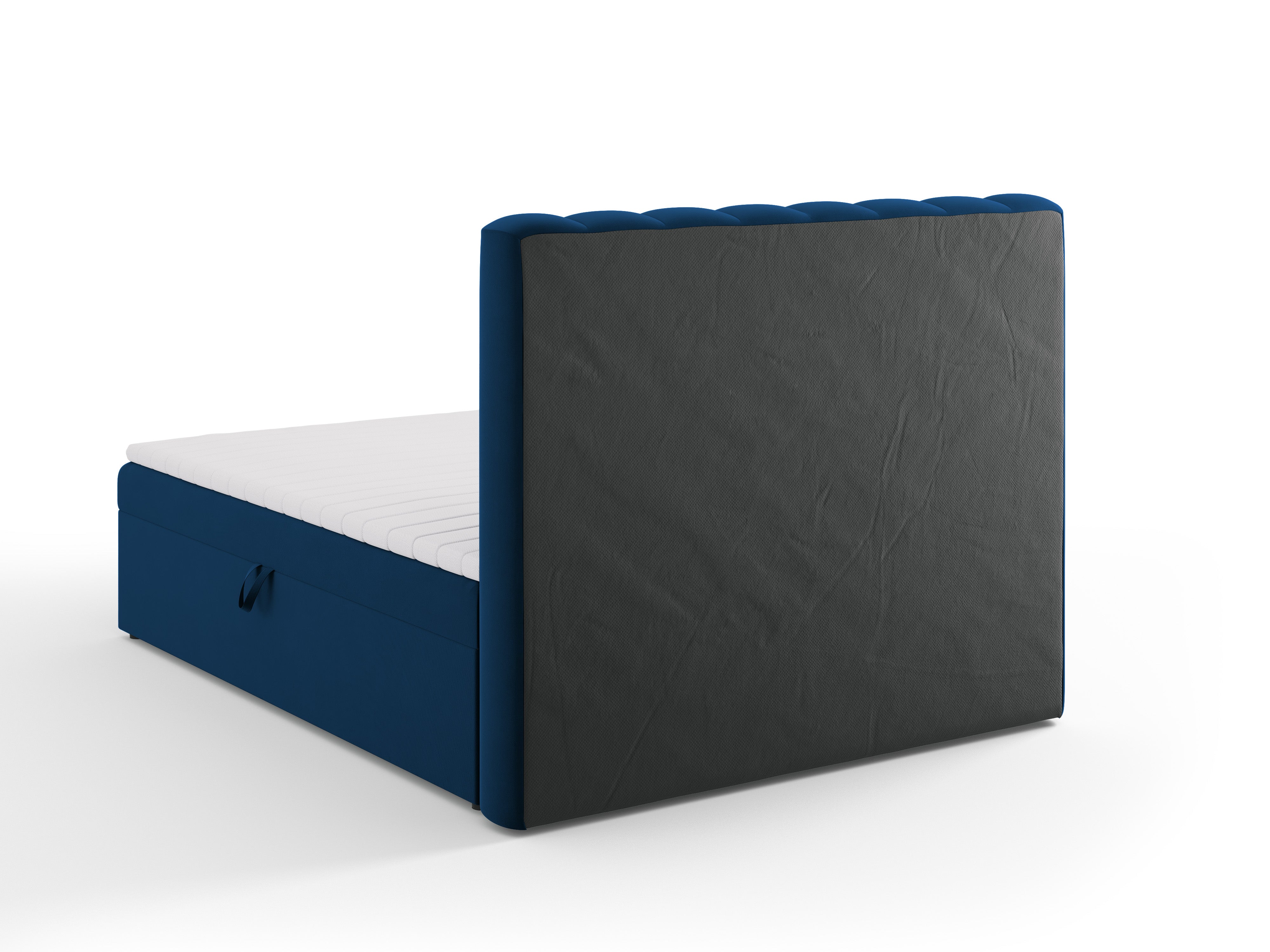 Box spring krevet Kelp, Materijal: Baršun