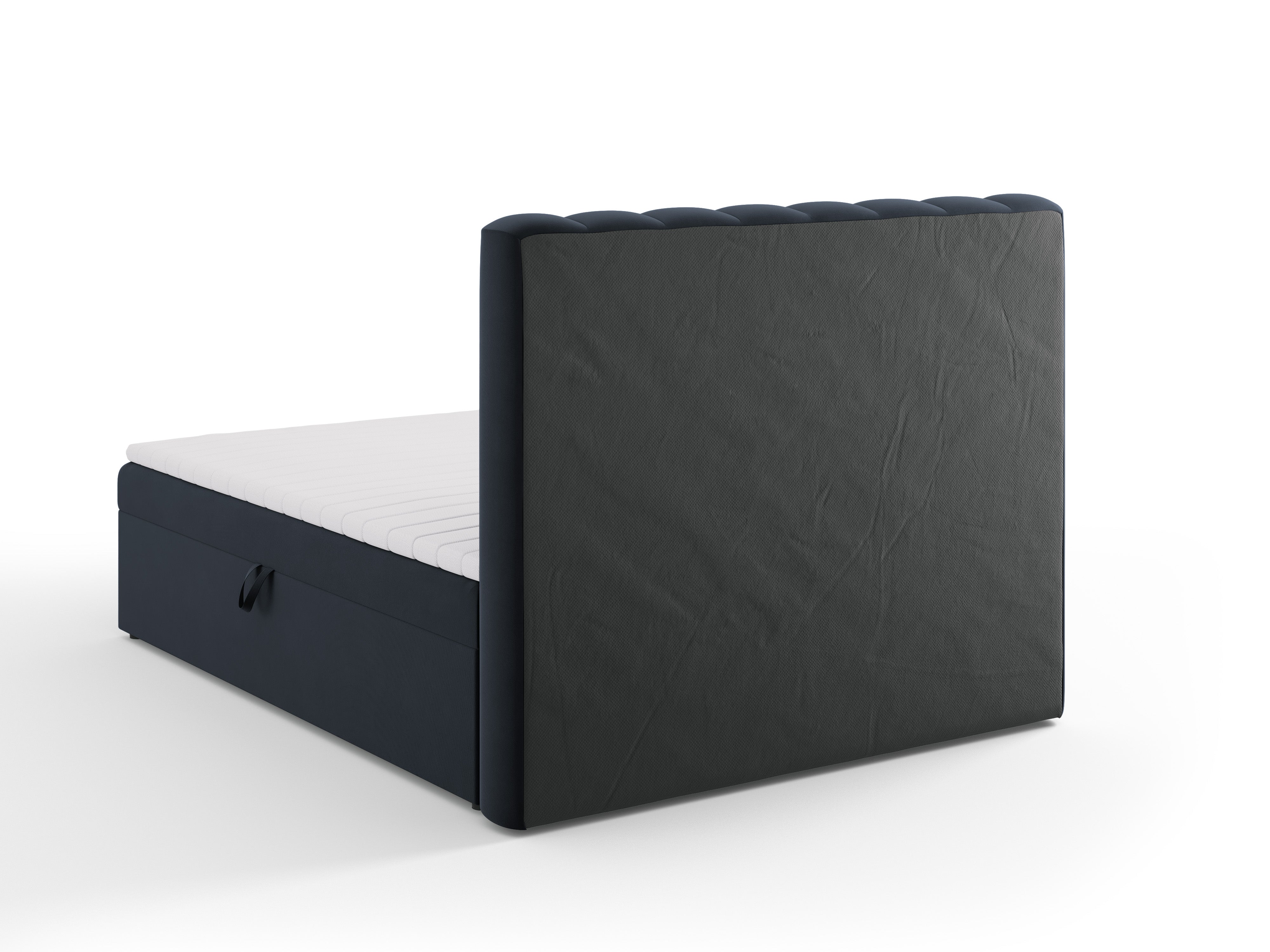 Box spring krevet Kelp, Materijal: Baršun