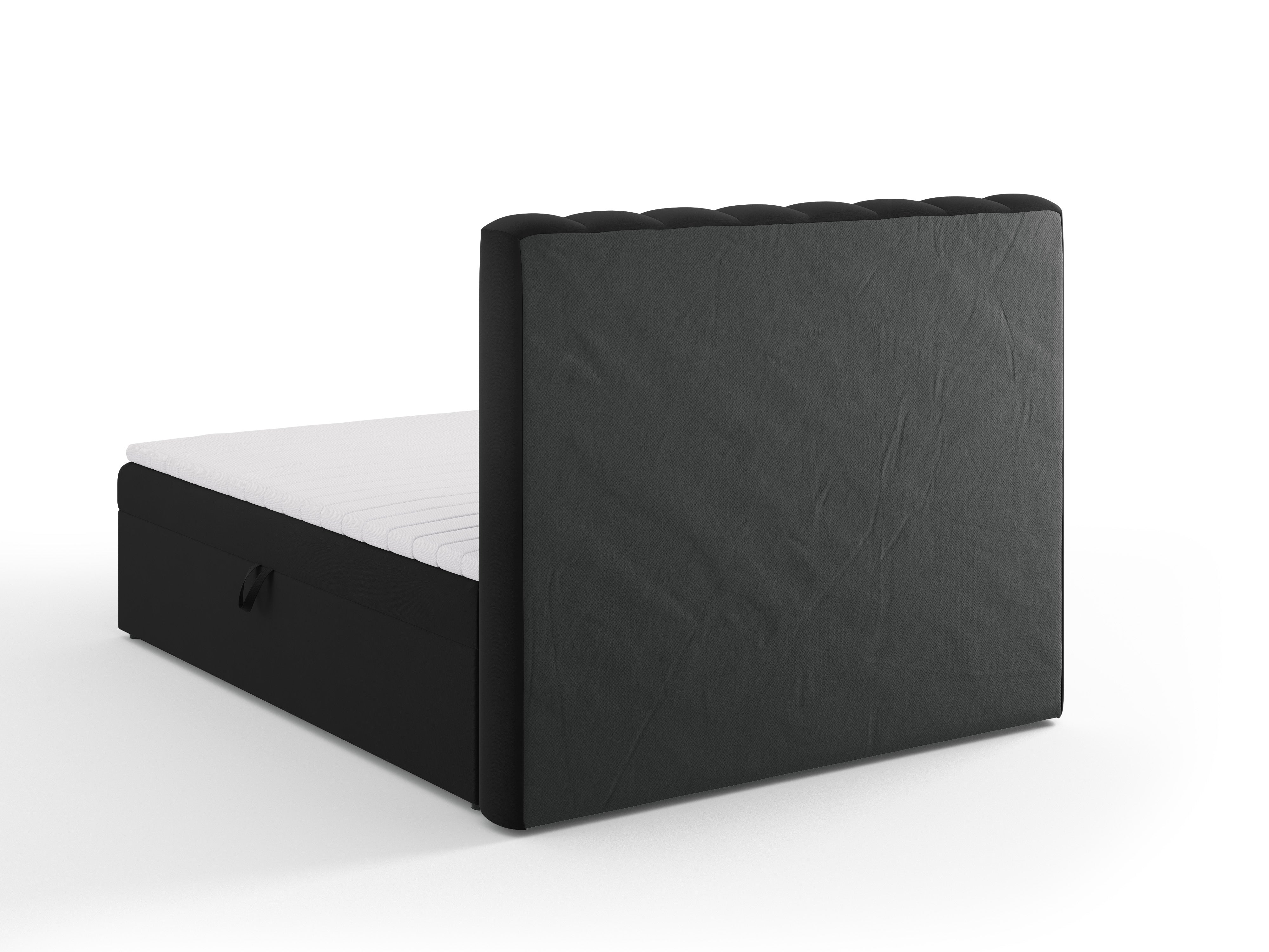 Box spring krevet Kelp, Materijal: Baršun