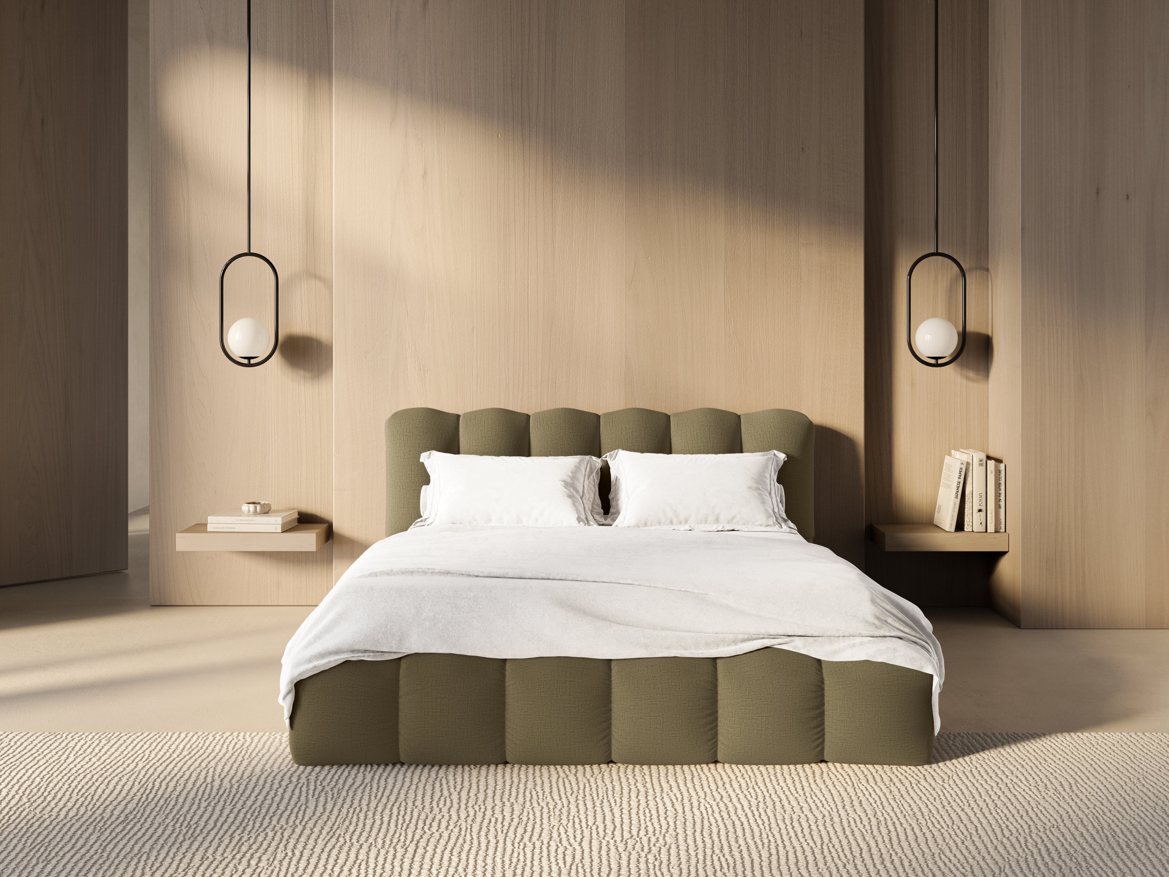 Lupine krevet, Materijal: Strukturirana tkanina