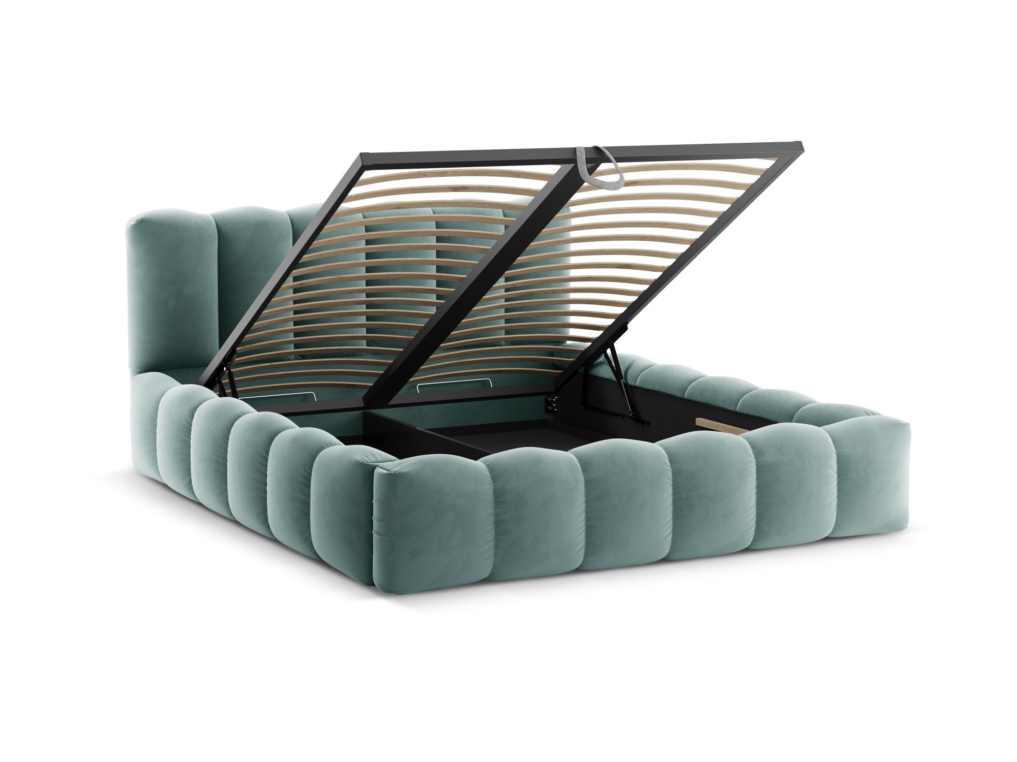 Lupine krevet, Materijal: Baršun