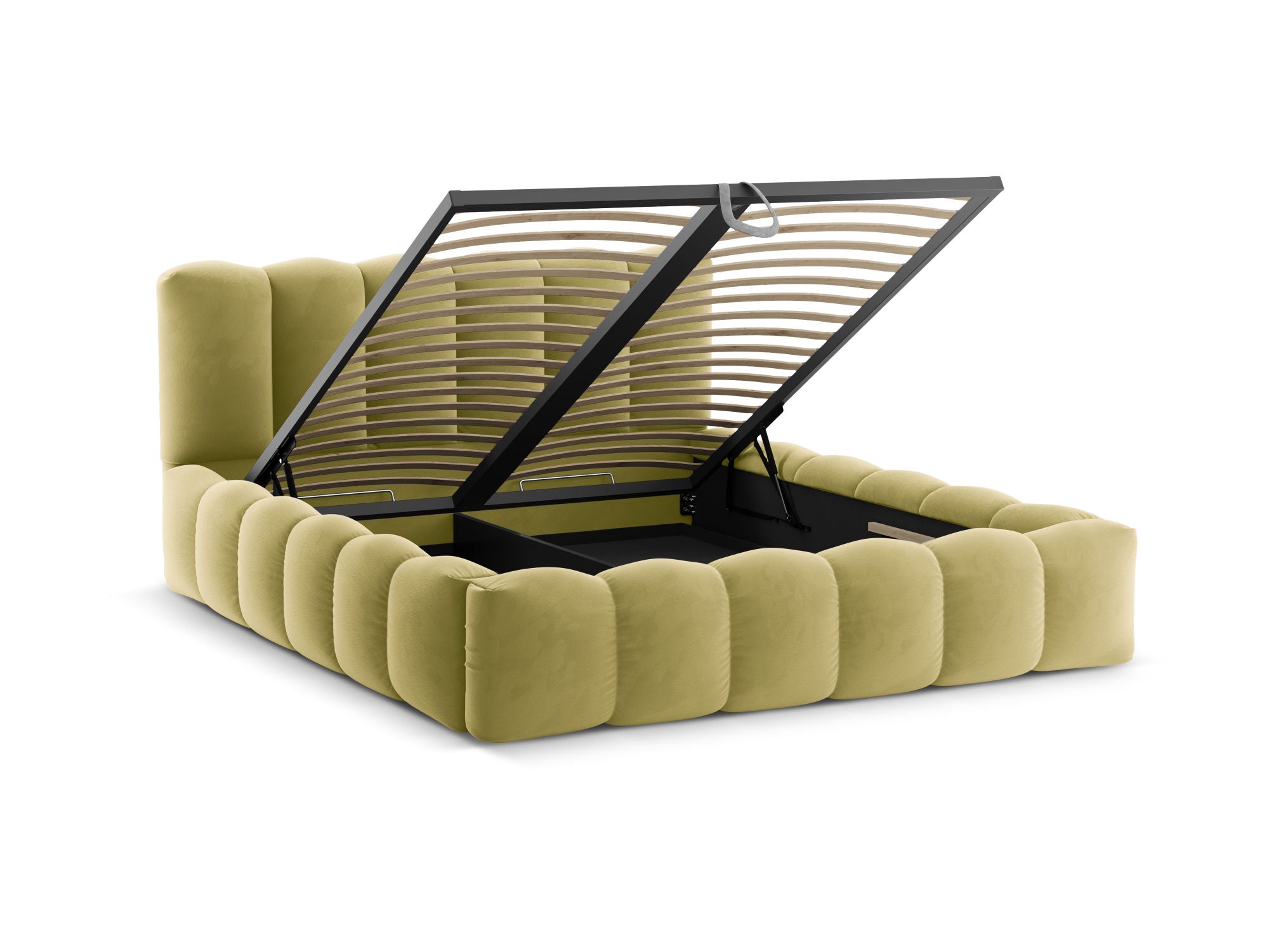 Lupine krevet, Materijal: Baršun