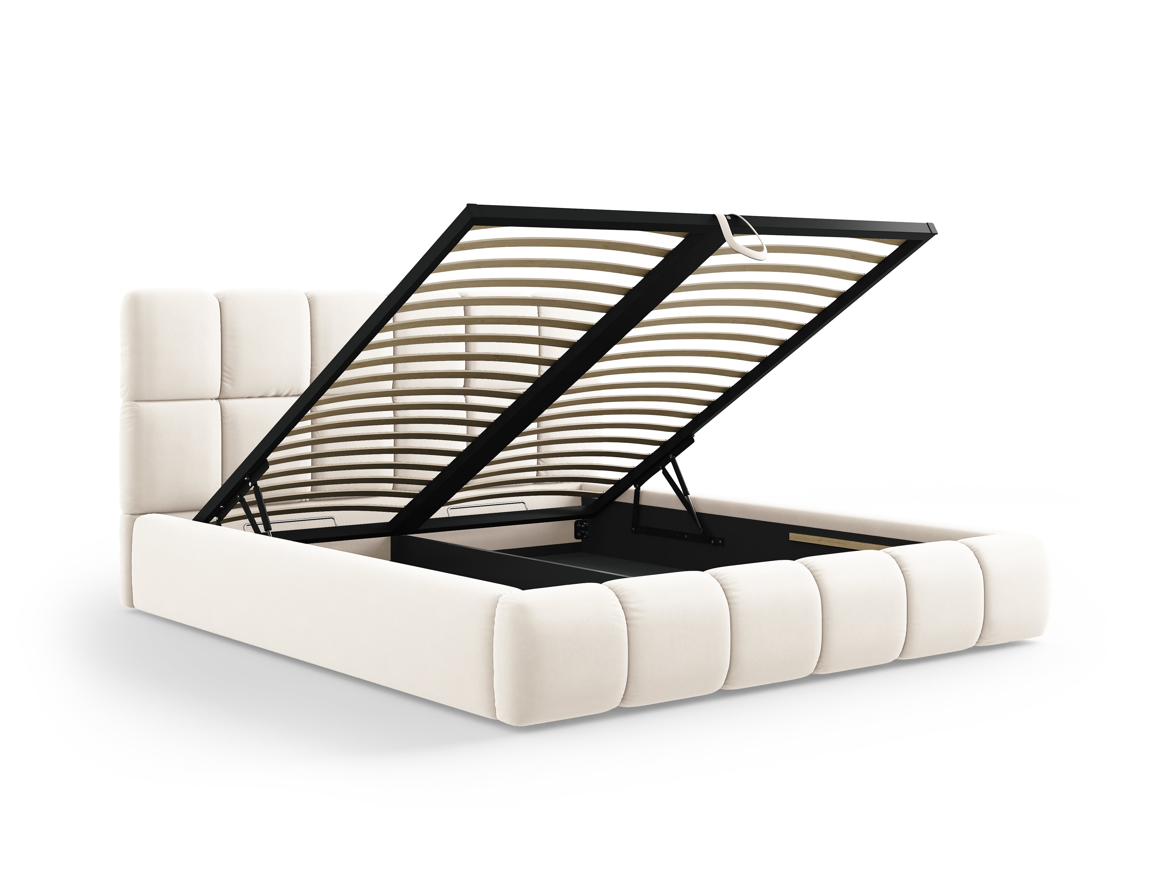 Bellis krevet sa spremnikom za odlaganje, Materijal: Baršun