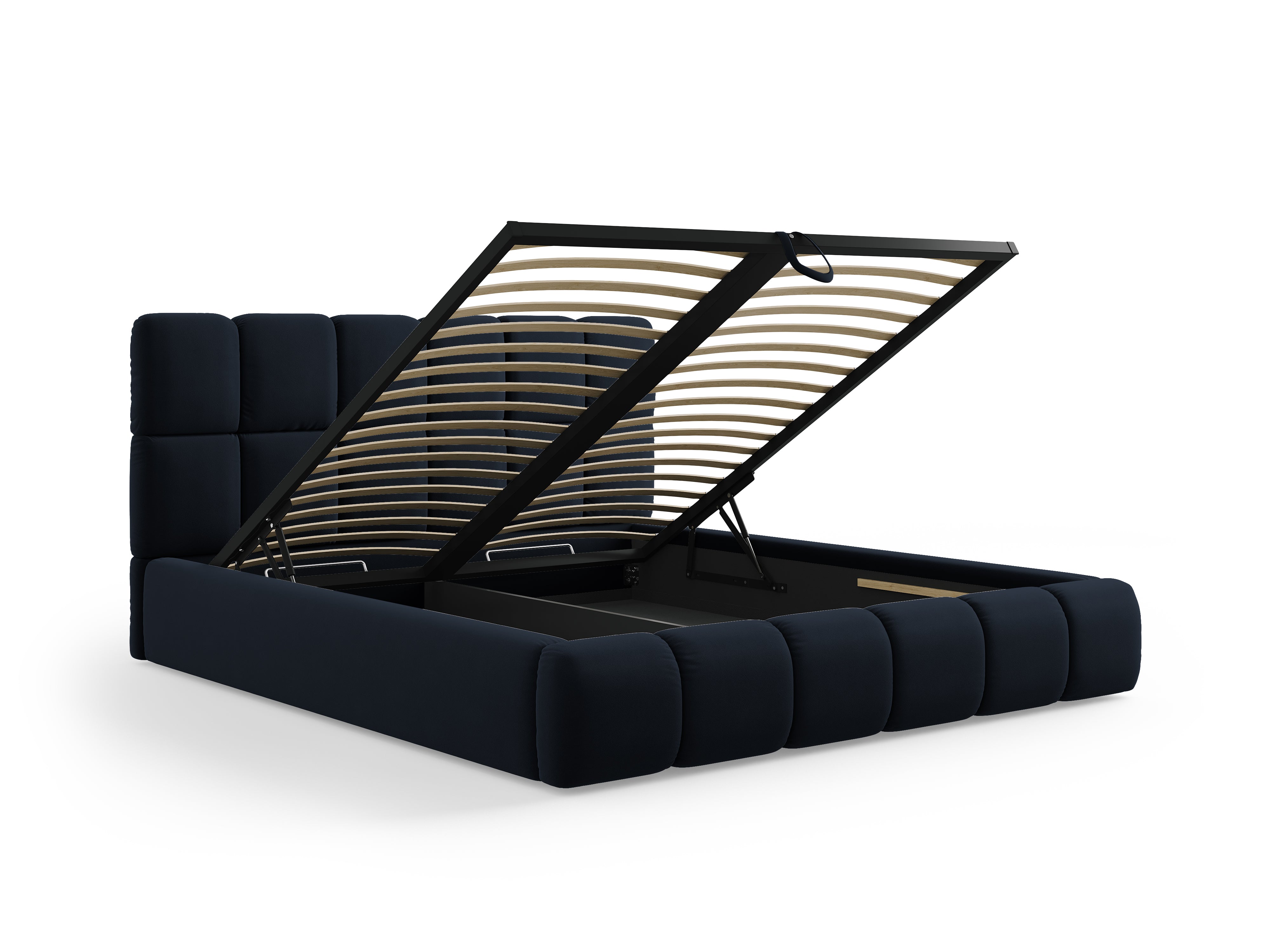 Bellis krevet sa spremnikom za odlaganje, Materijal: Baršun