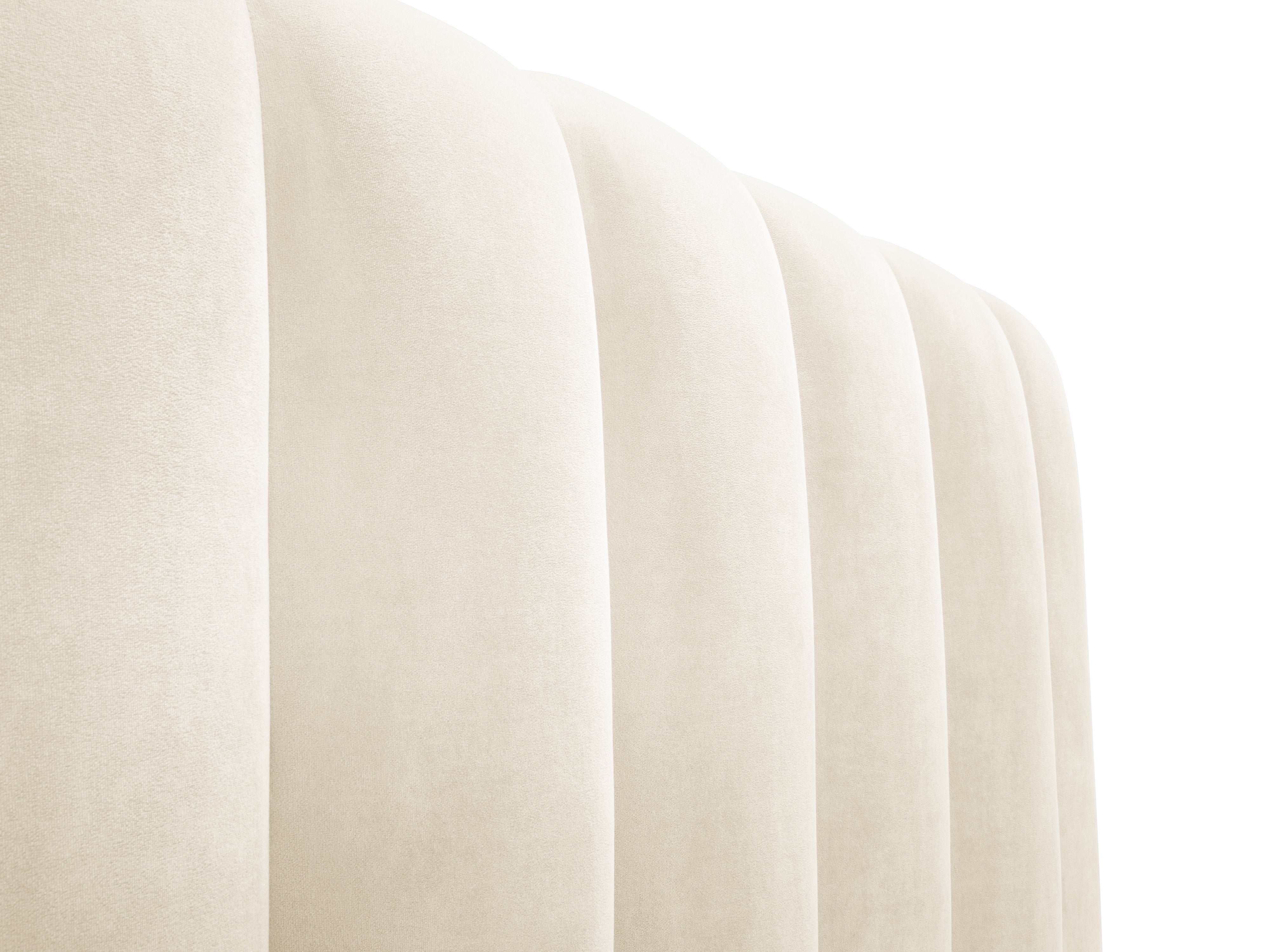 Kelp okvir kreveta s uzglavljem i spremnikom za odlaganje, Materijal: Baršun