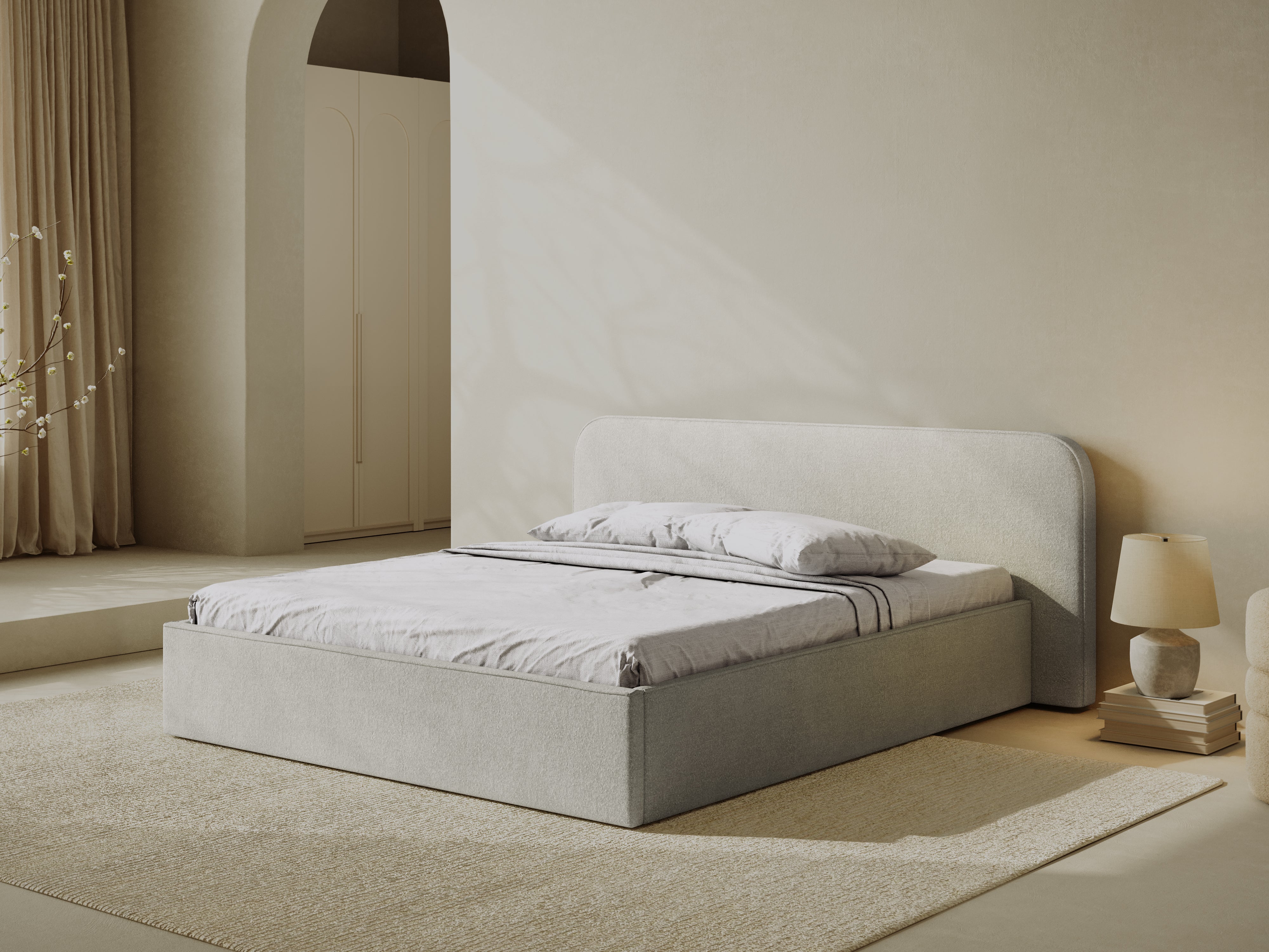 Krevet Elizabeth, Materijal: Boucle