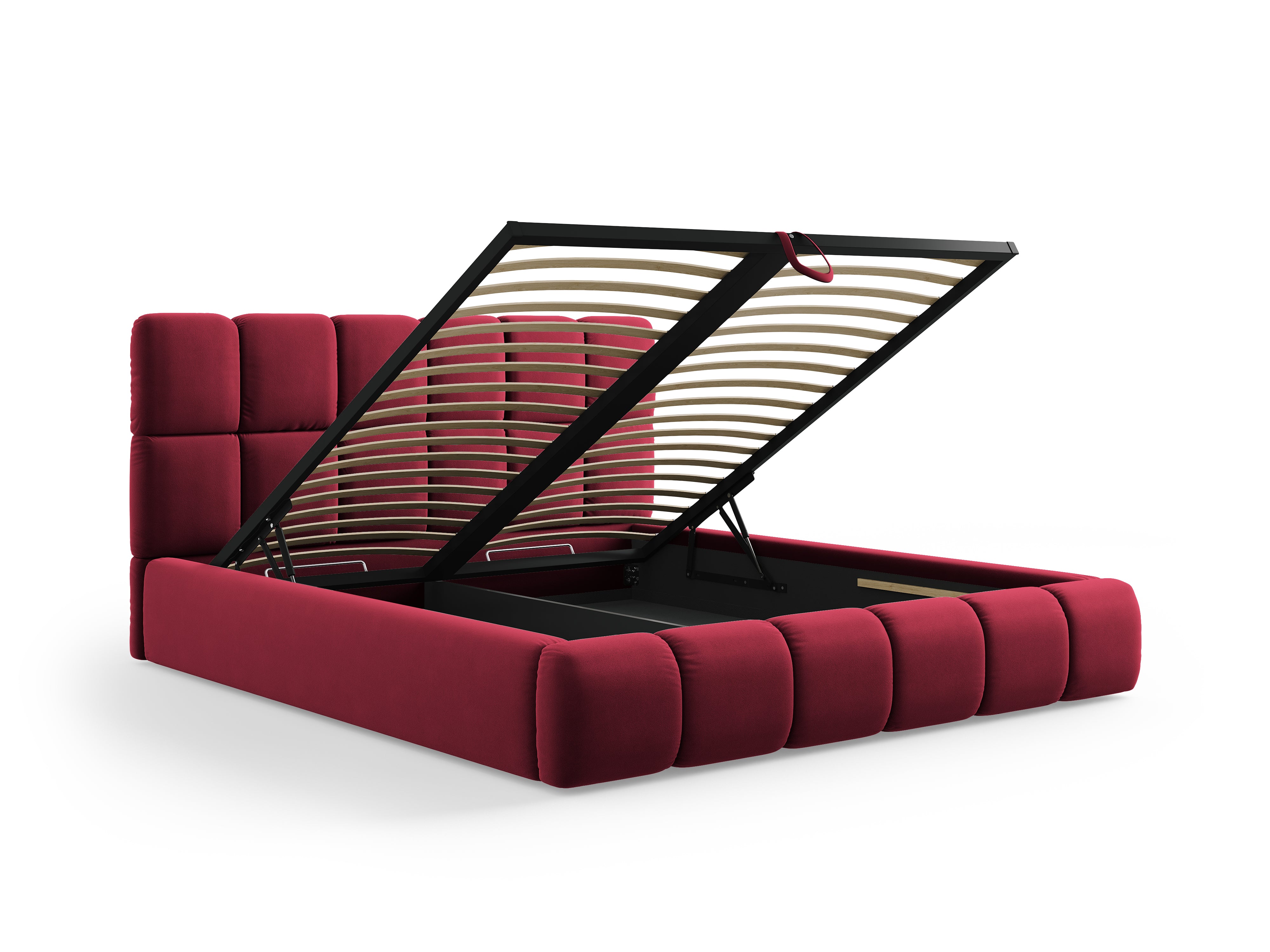 Bellis krevet sa spremnikom za odlaganje, Materijal: Baršun