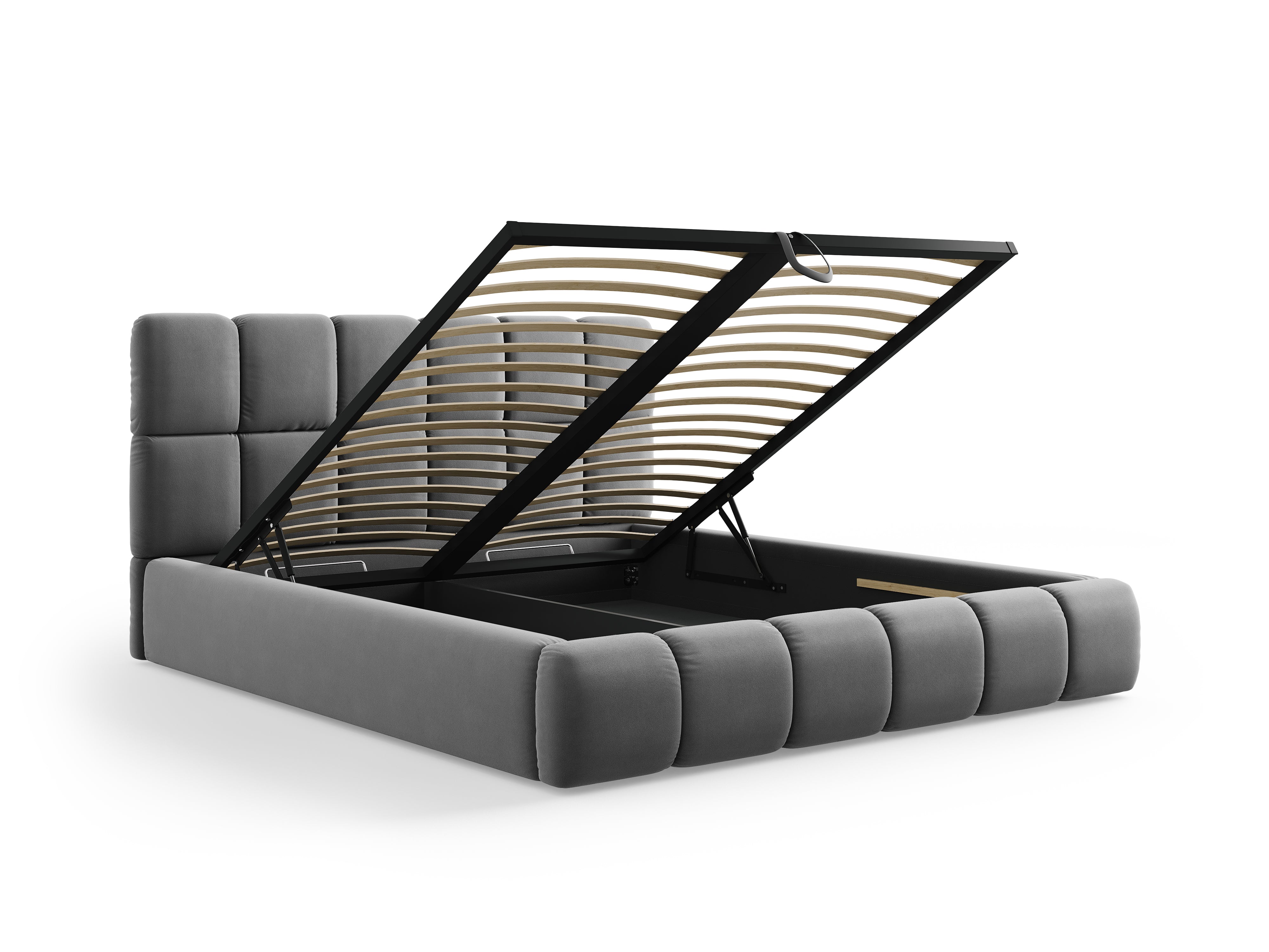 Bellis krevet sa spremnikom za odlaganje, Materijal: Baršun