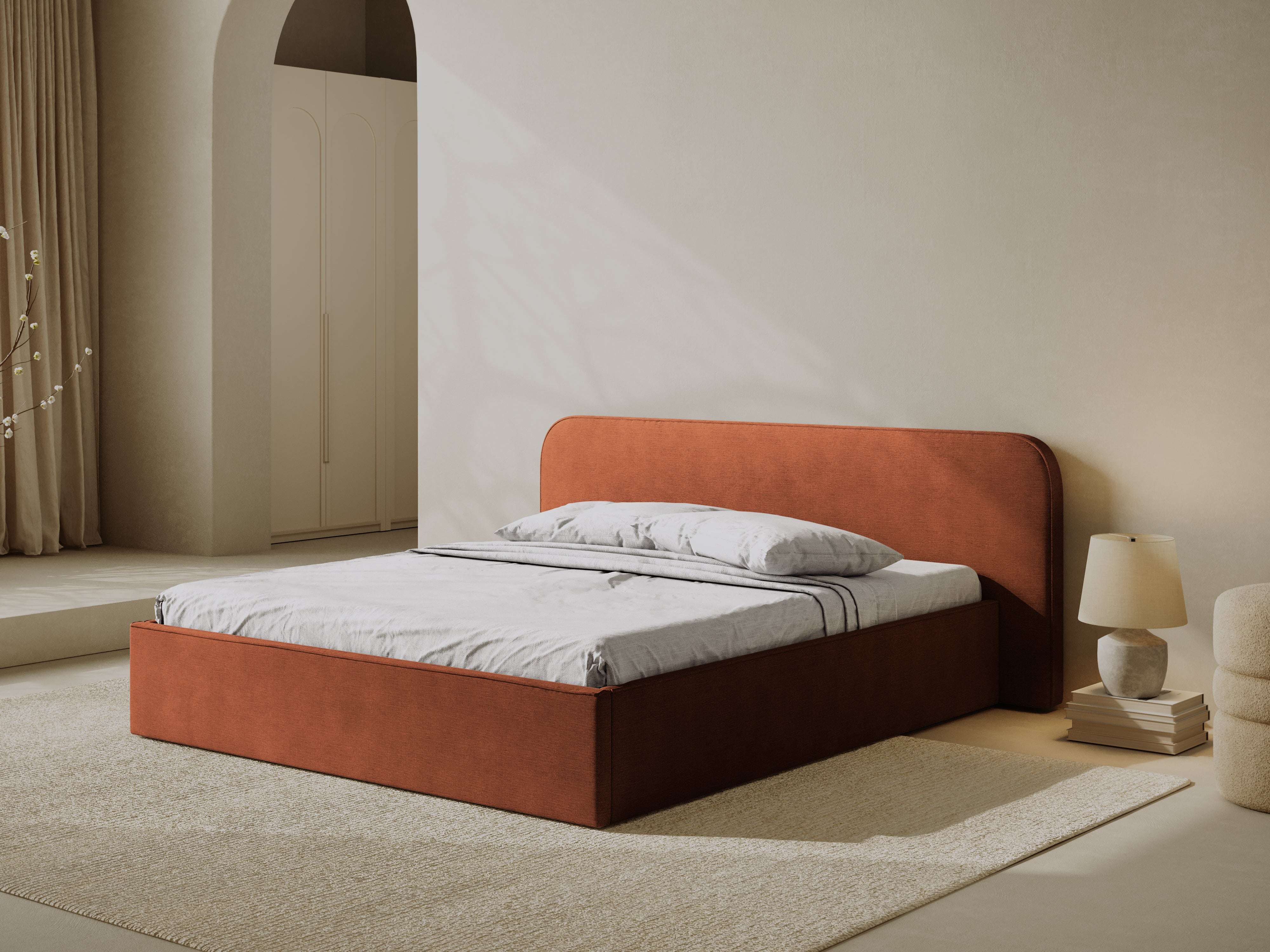 Krevet Elizabeth, Materijal: Strukturirana tkanina