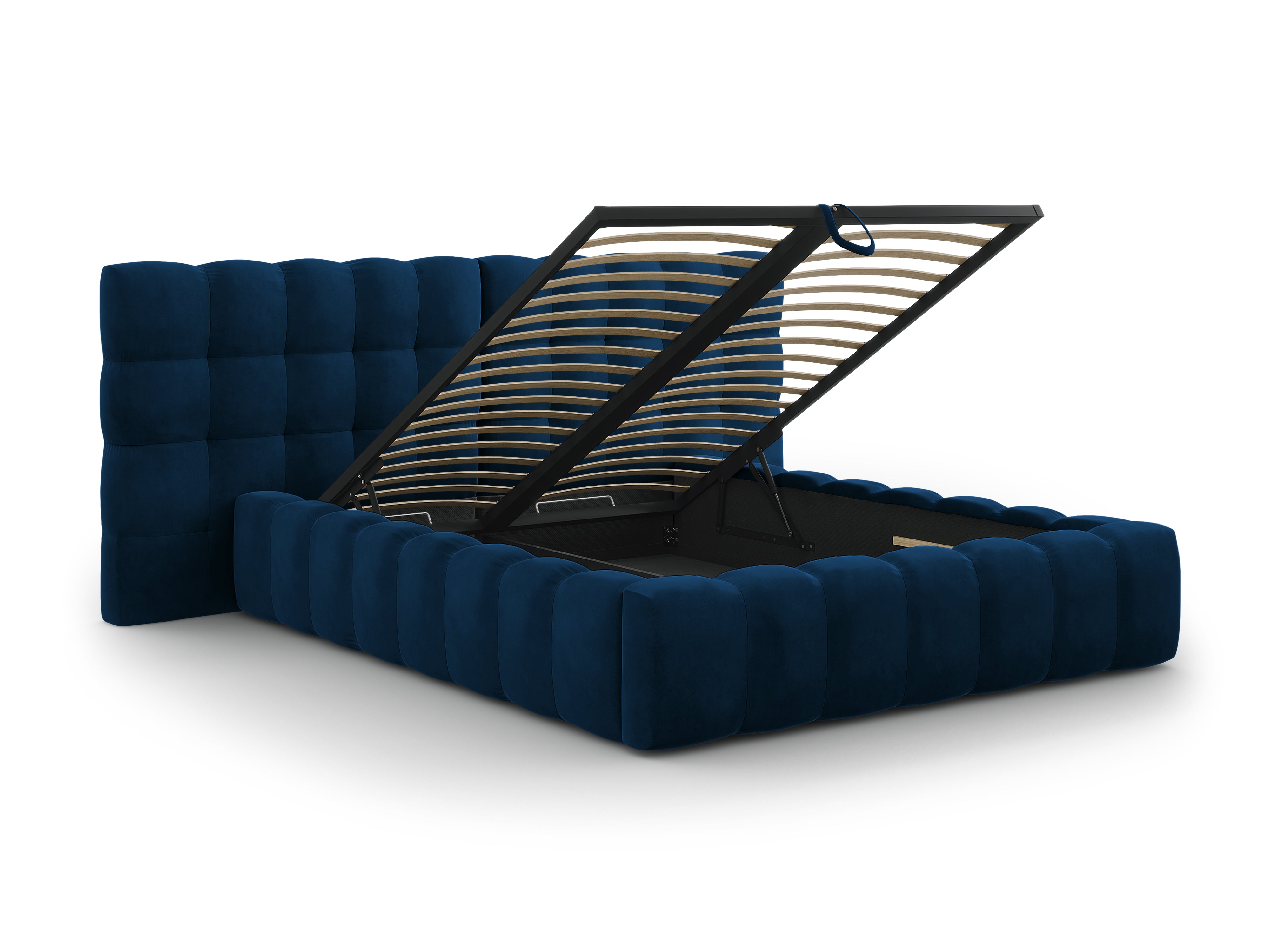 Mamaia okvir kreveta s duplim uzglavljem i spremnikom za odlaganje