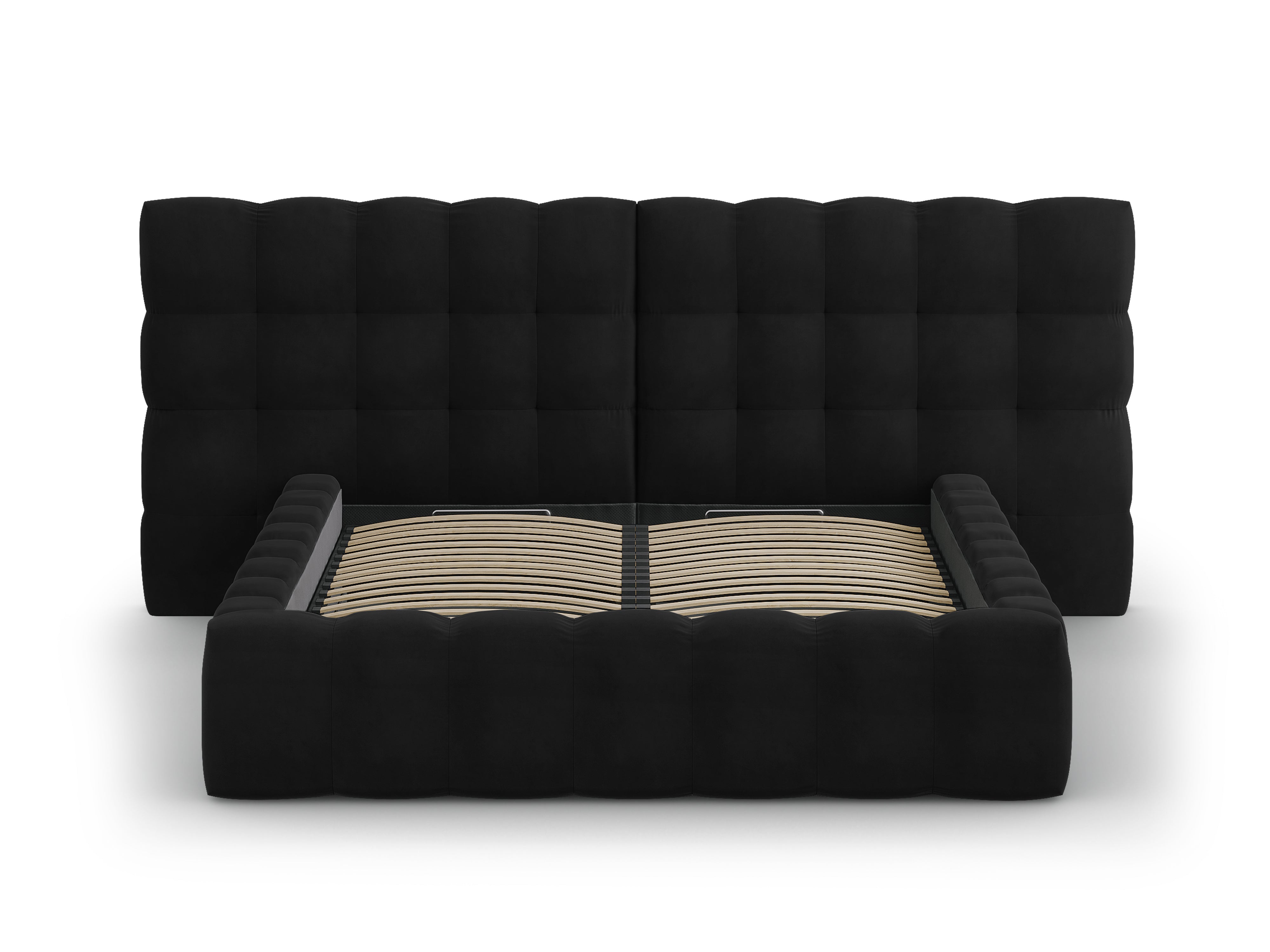 Mamaia okvir kreveta s duplim uzglavljem i spremnikom za odlaganje