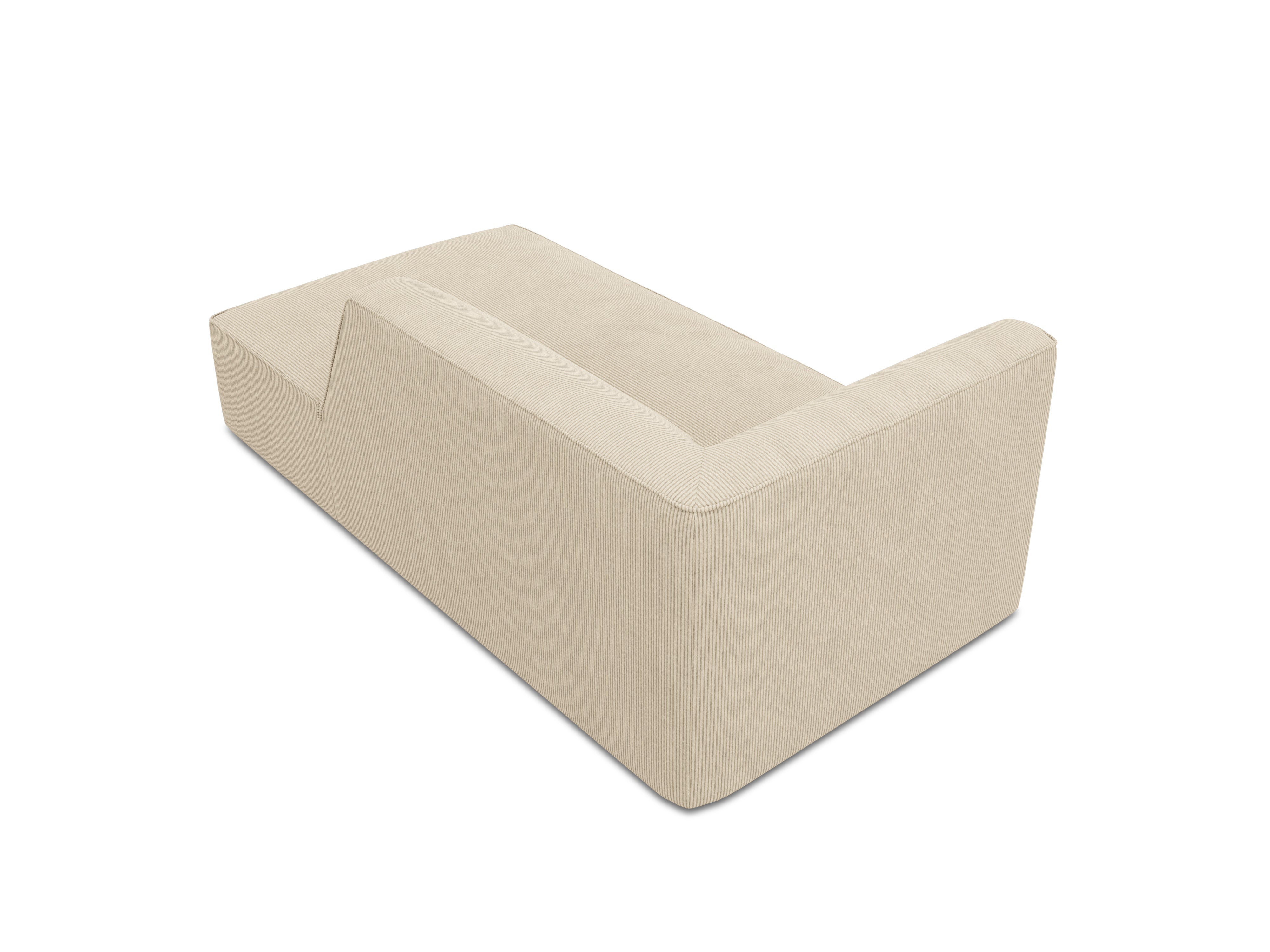 Damski ležaj Ruby, 181x93cm, Materijal: Rebrasta tkanina