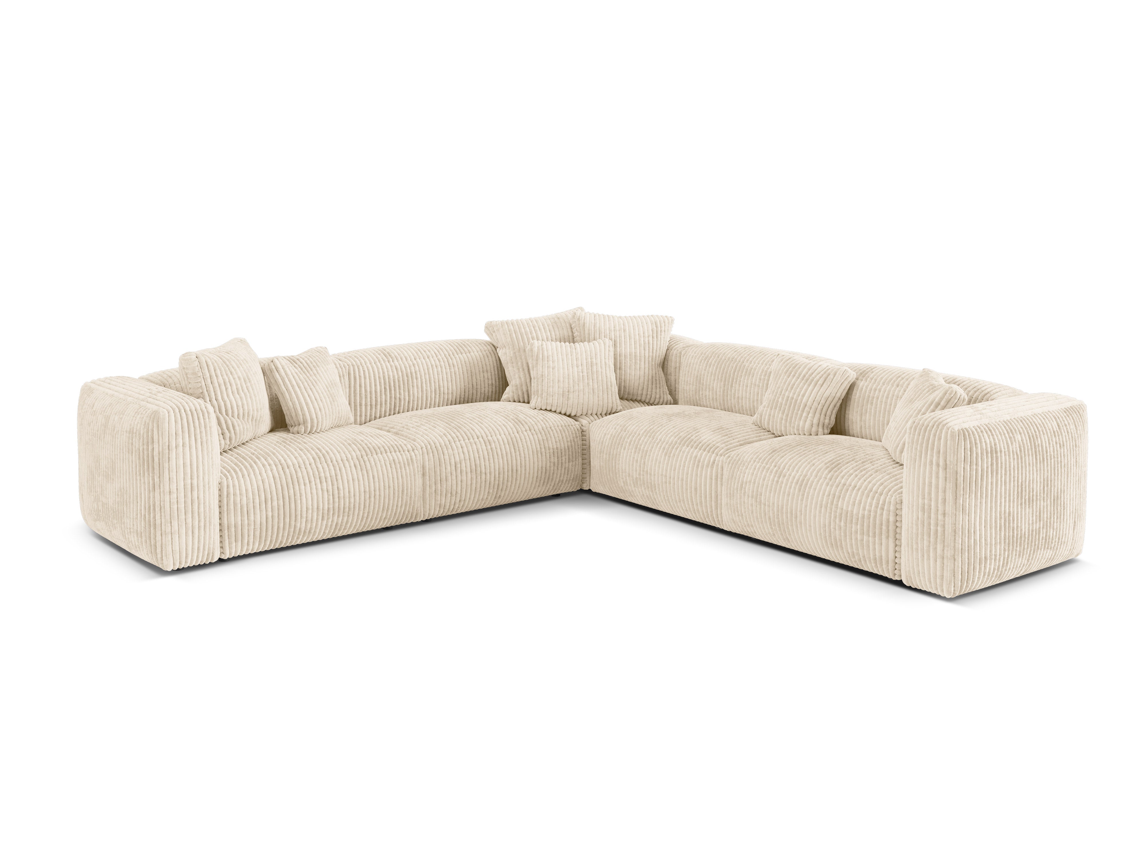 Kutna Garnitura Martina, 312x312cm, Materijal: Rebrasta tkanina