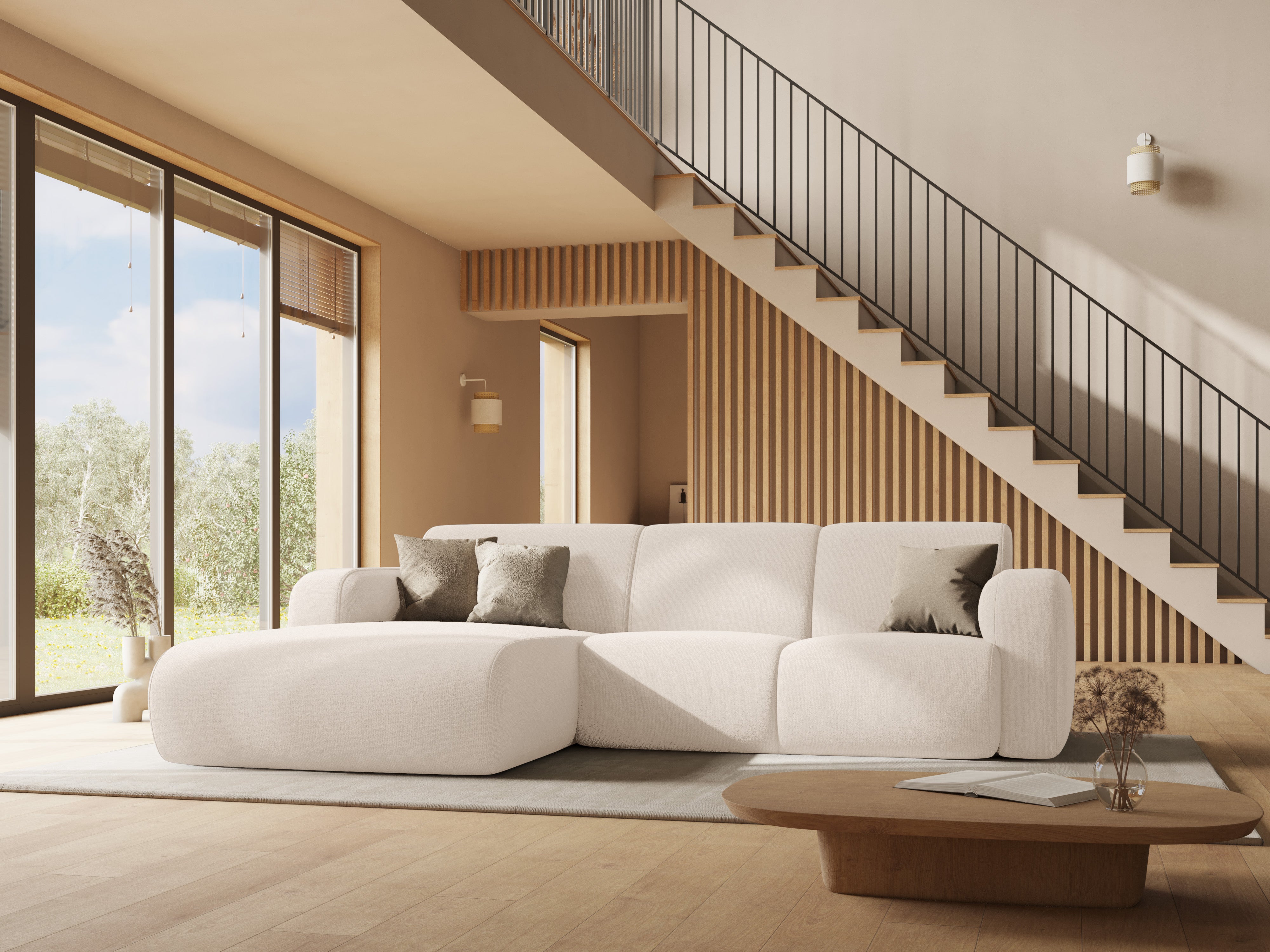 Molino Kutna Garnitura 250x170cm, 4 sjedala, Materijal: Chenille (Haga)