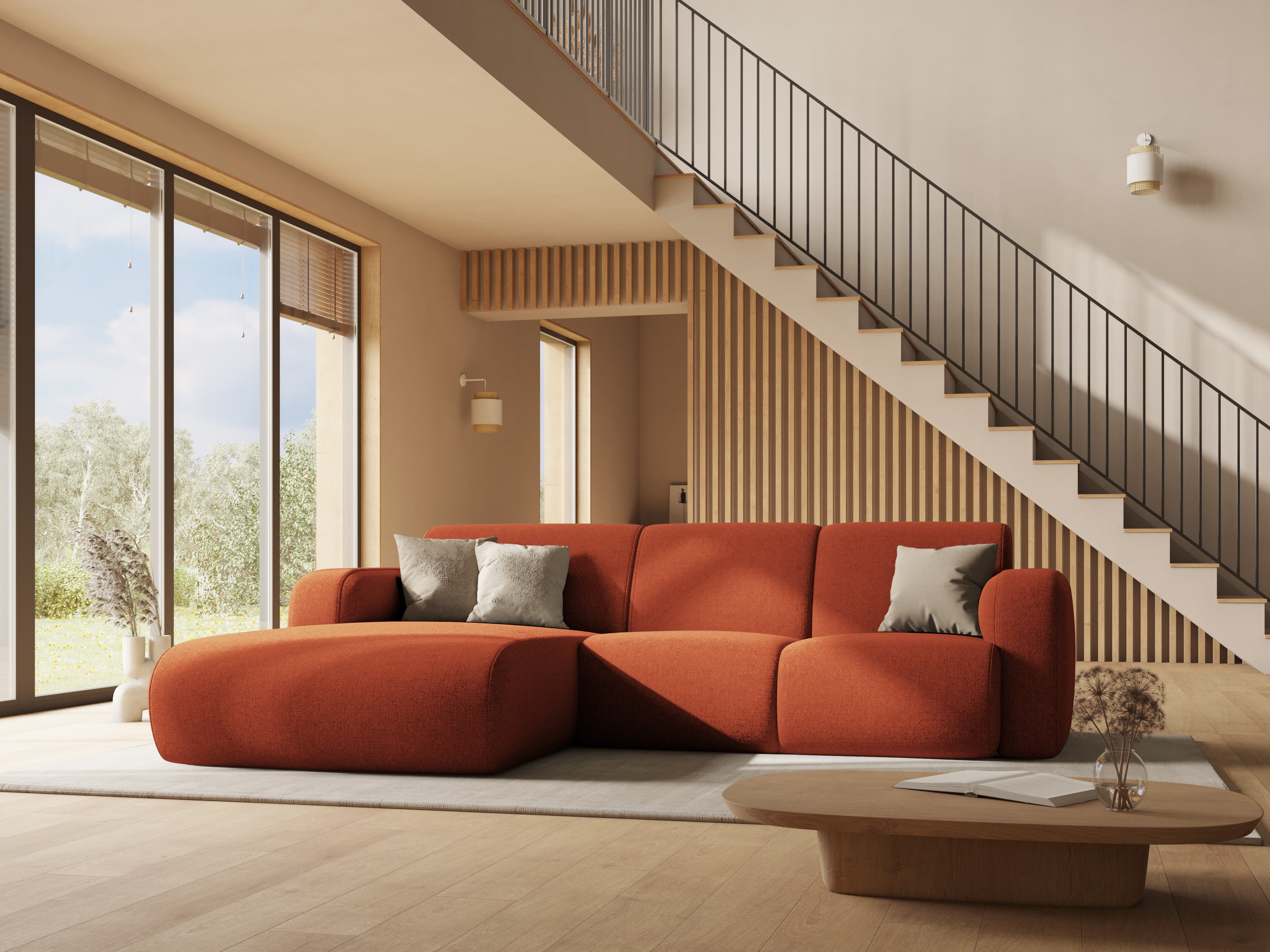 Molino Kutna Garnitura 250x170cm, 4 sjedala, Materijal: Chenille (Haga)