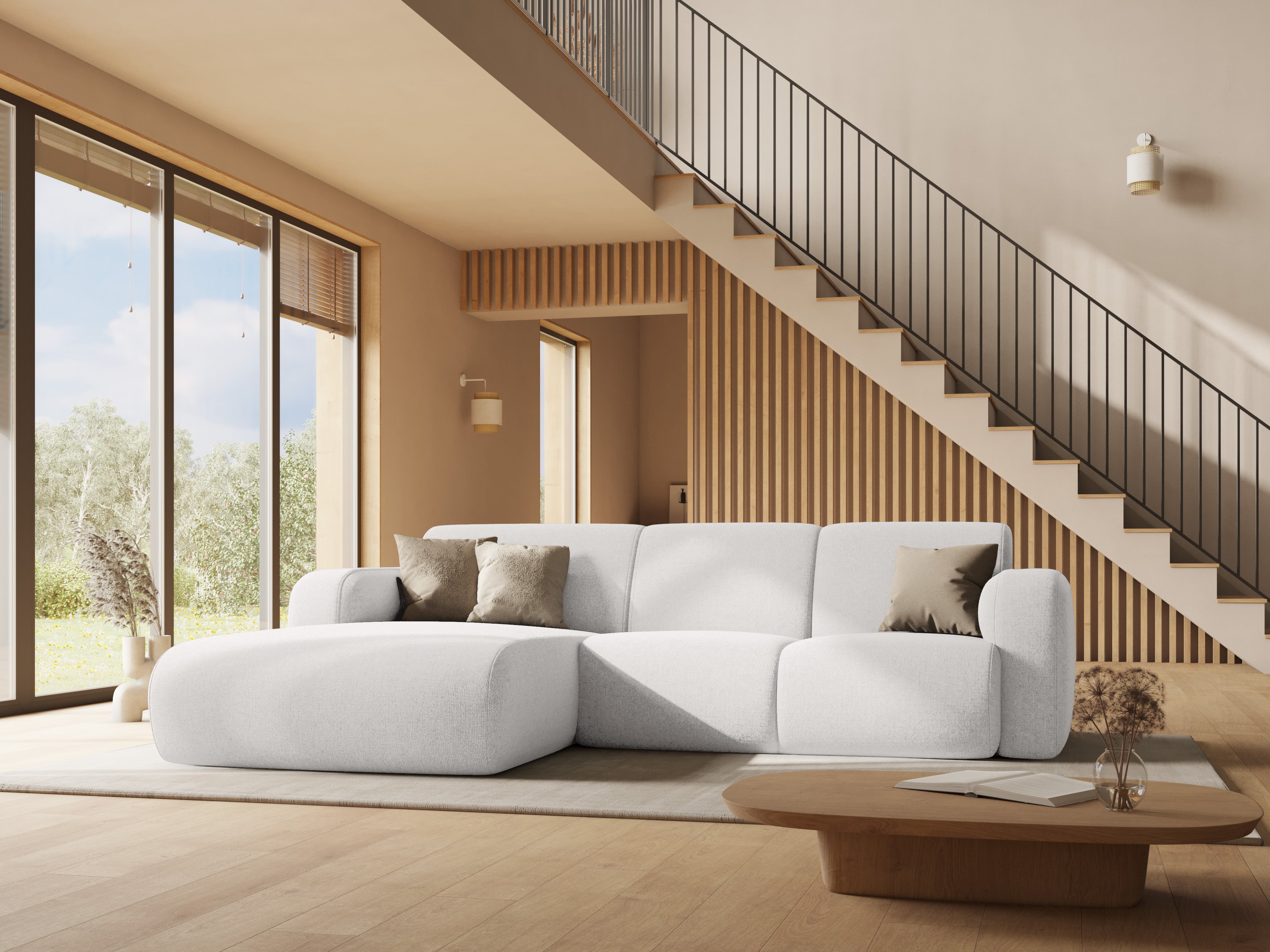 Molino Kutna Garnitura 250x170cm, 4 sjedala, Materijal: Chenille (Haga)