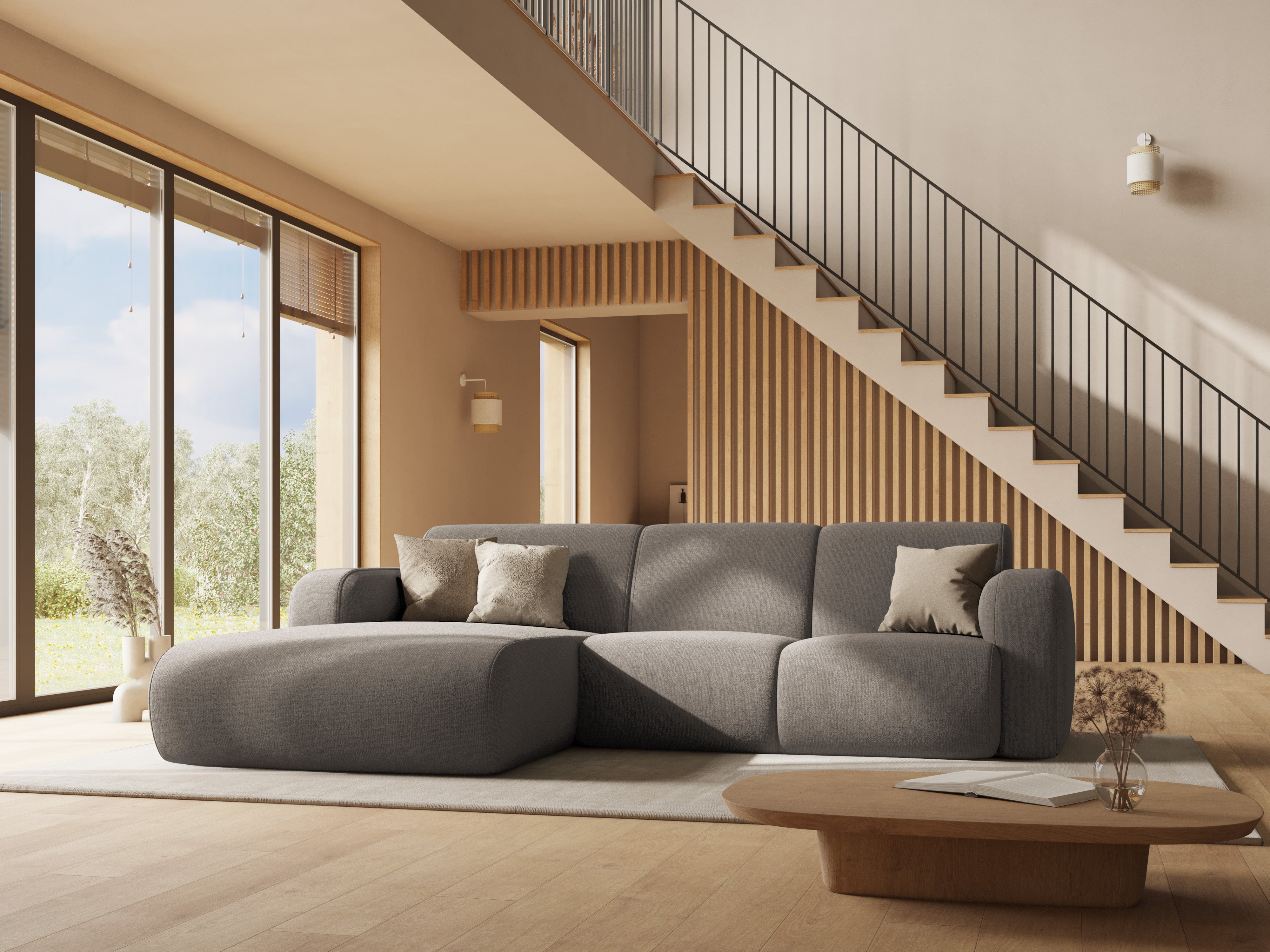 Molino Kutna Garnitura 250x170cm, 4 sjedala, Materijal: Chenille (Haga)