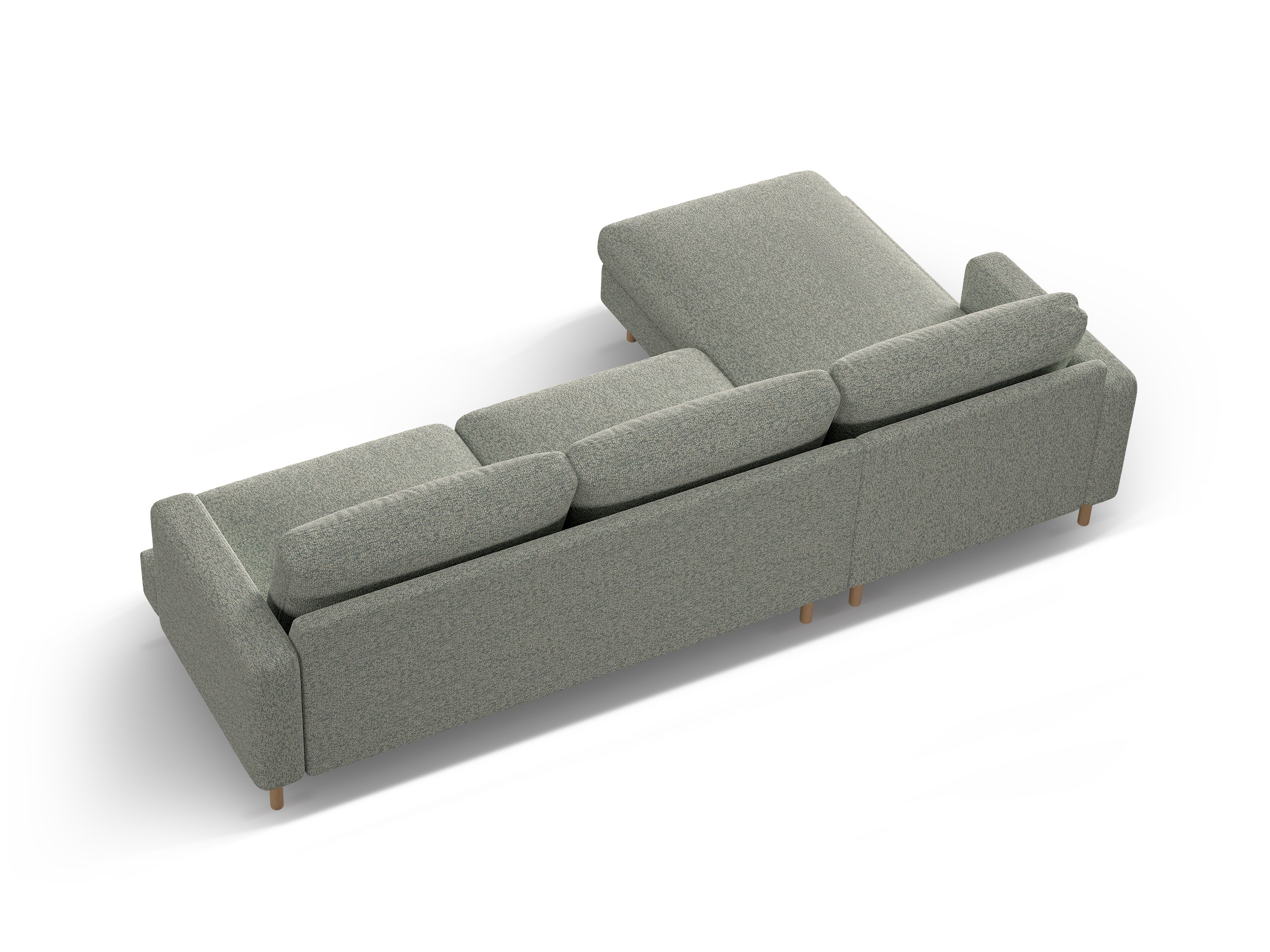 Kutna garnitura Aliya 294x148cm, Materijal: Strukturirana tkanina