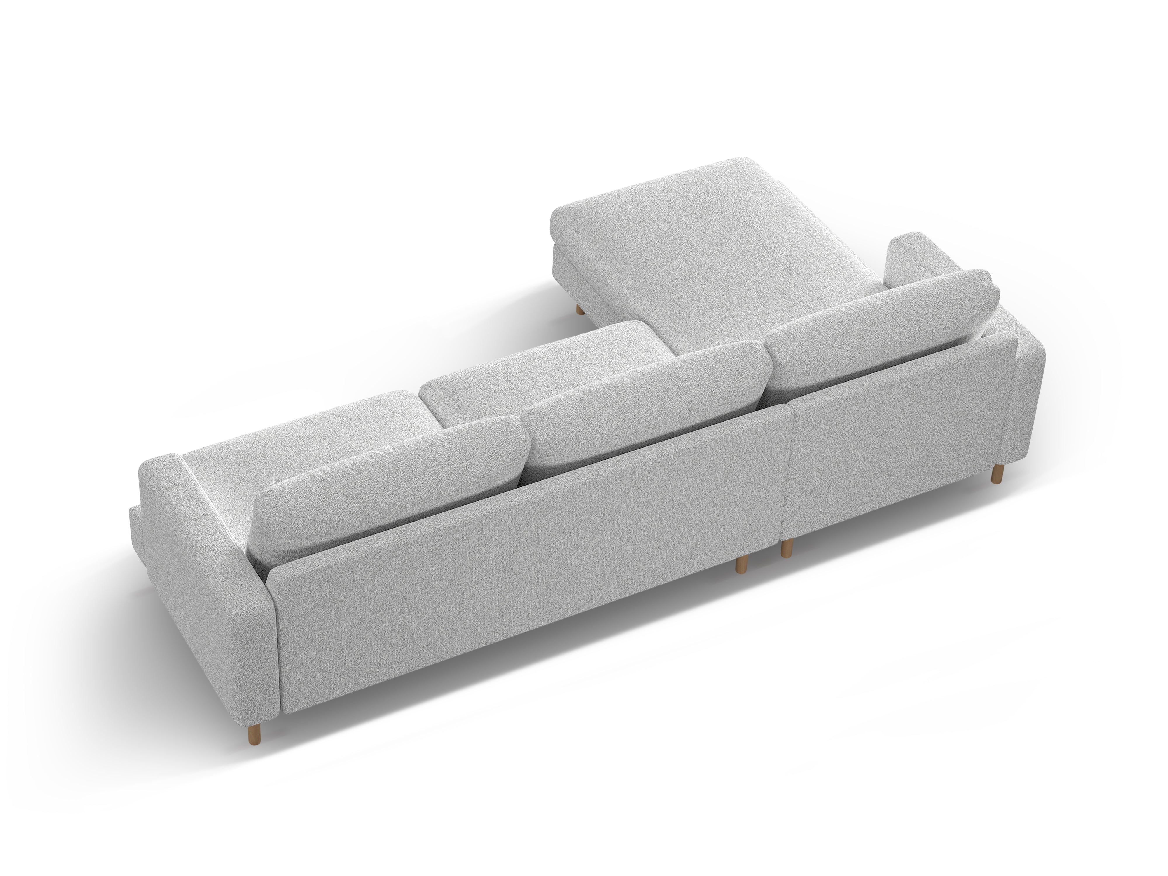 Kutna garnitura Aliya 294x148cm, Materijal: Strukturirana tkanina