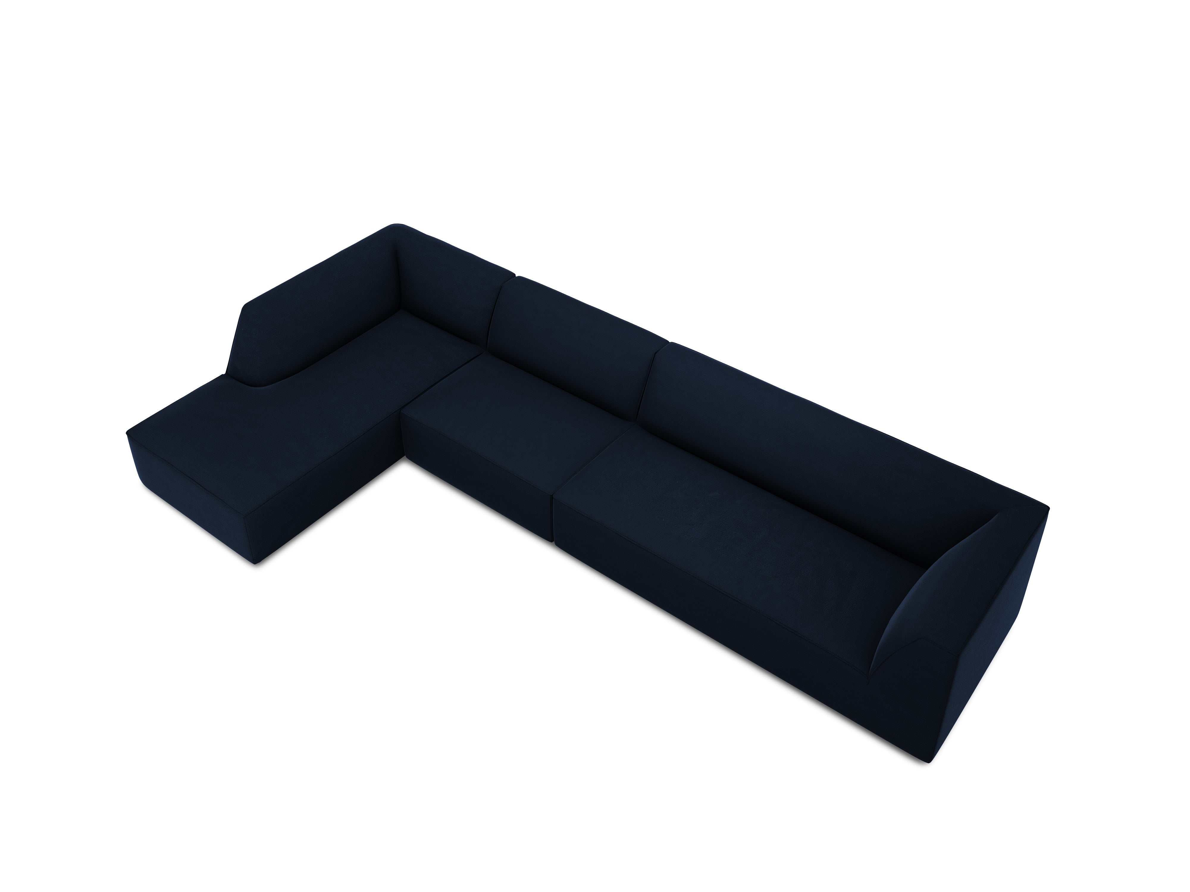 Kutna garnitura Ruby, 5 sjedala, 366x180cm, Materijal: Baršun