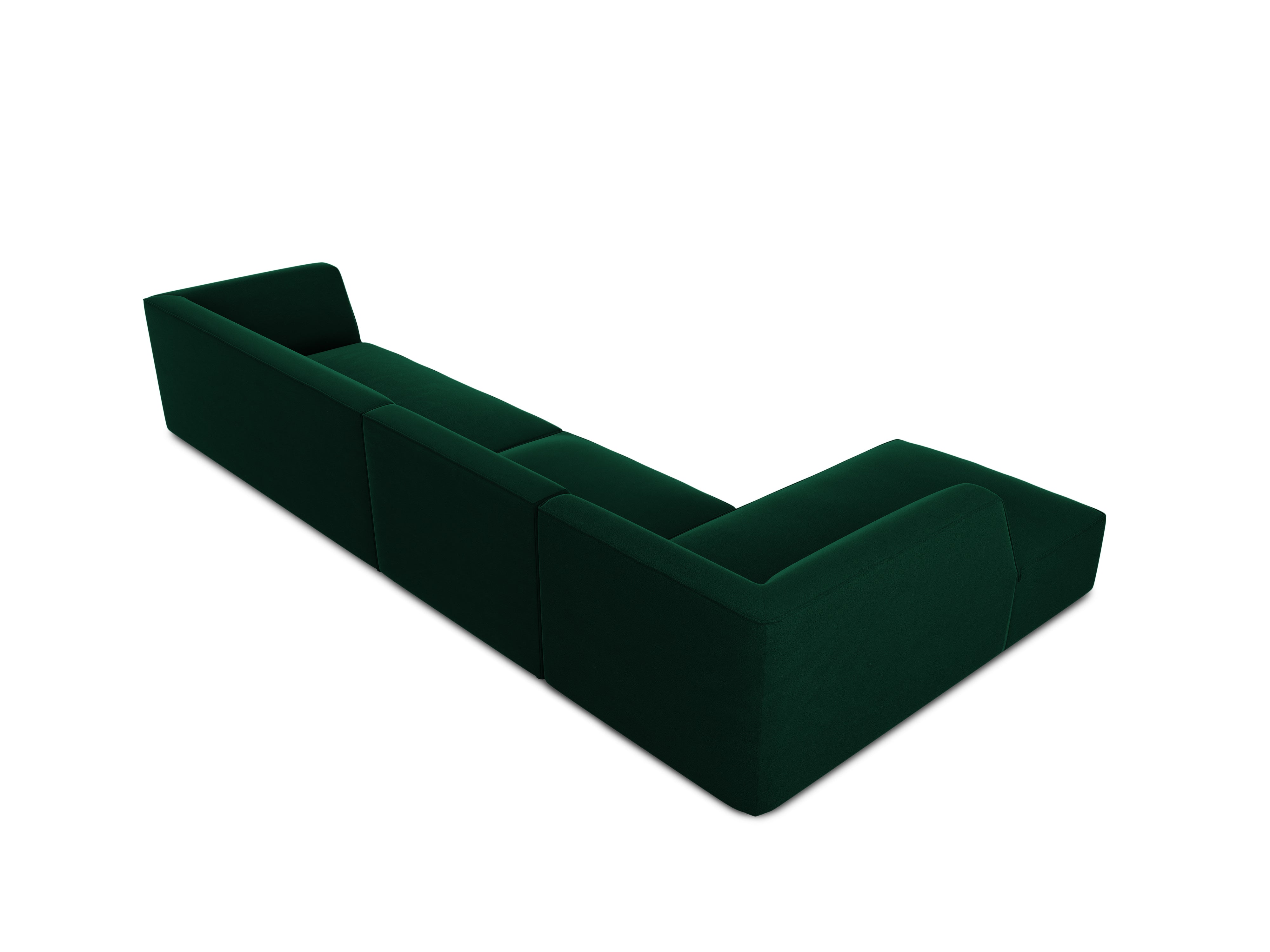 Kutna garnitura Ruby, 5 sjedala, 366x180cm, Materijal: Baršun