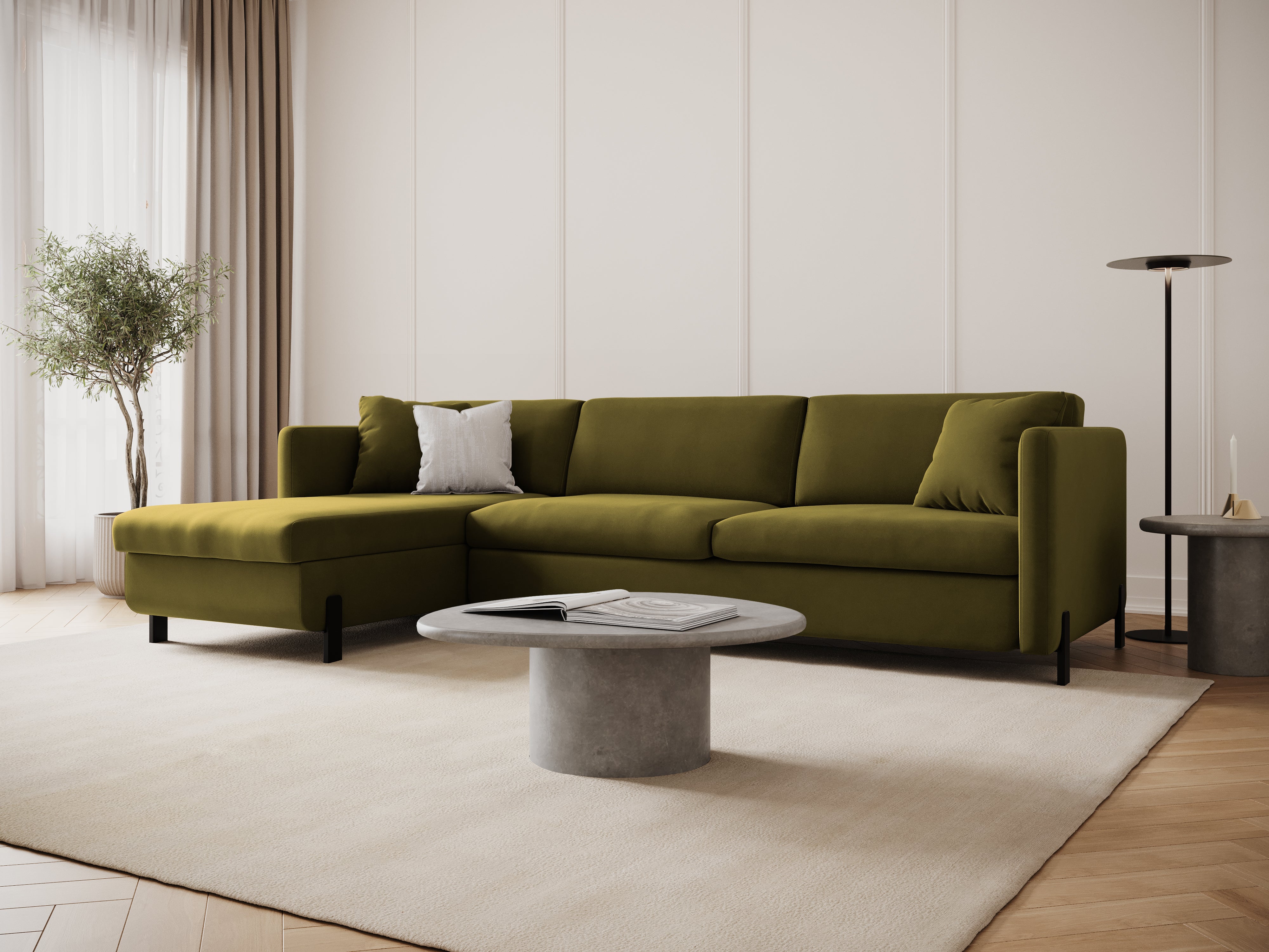 Kutna garnitura Gloria 280x170cm, Materijal: Baršun