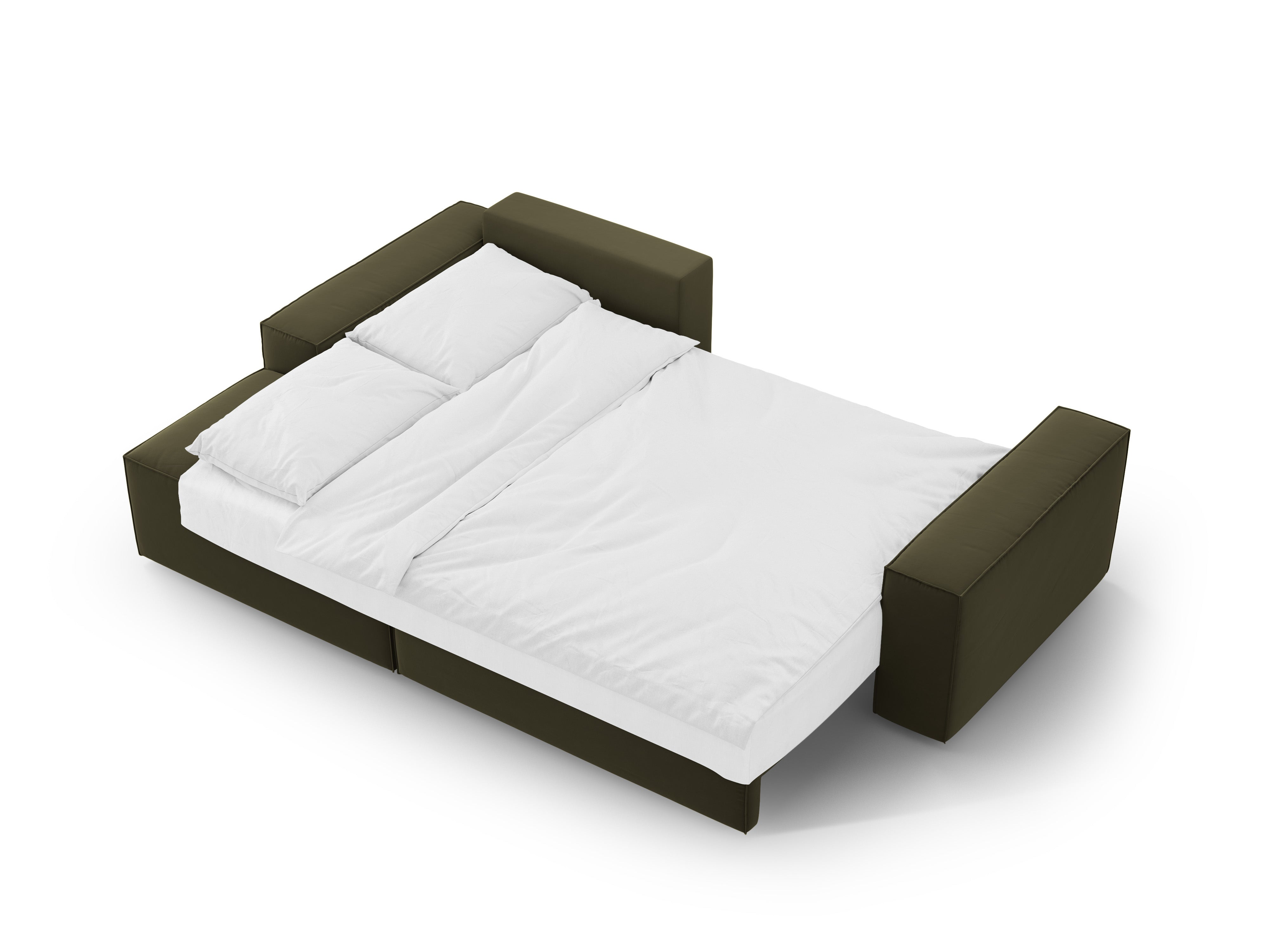 Kutna Garnitura Na Razvlačenje Jodie 246x151cm, Materijal: Baršun