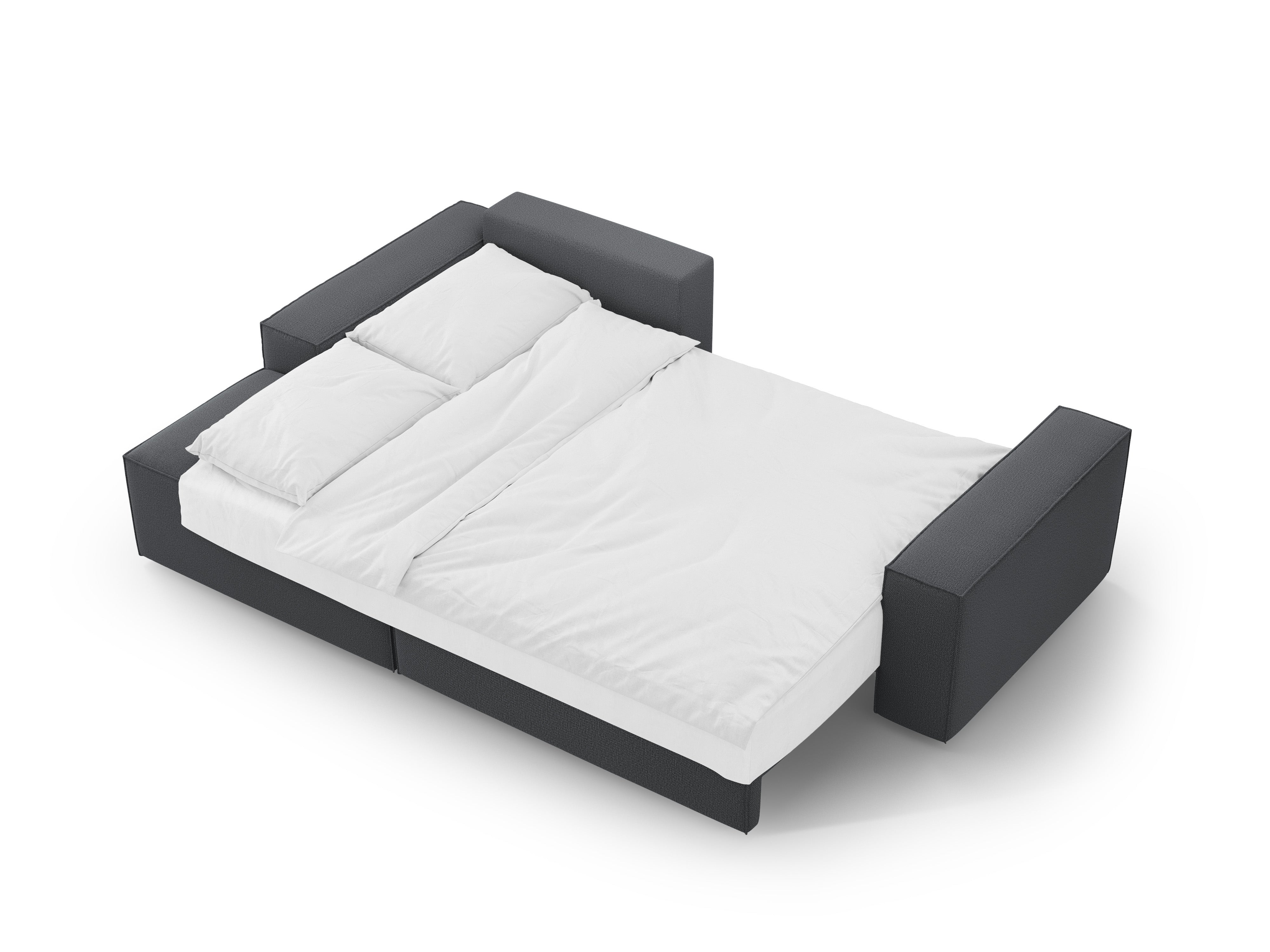 Kutna Garnitura Na Razvlačenje Jodie 246x151cm, Materijal: Strukturirana tkanina