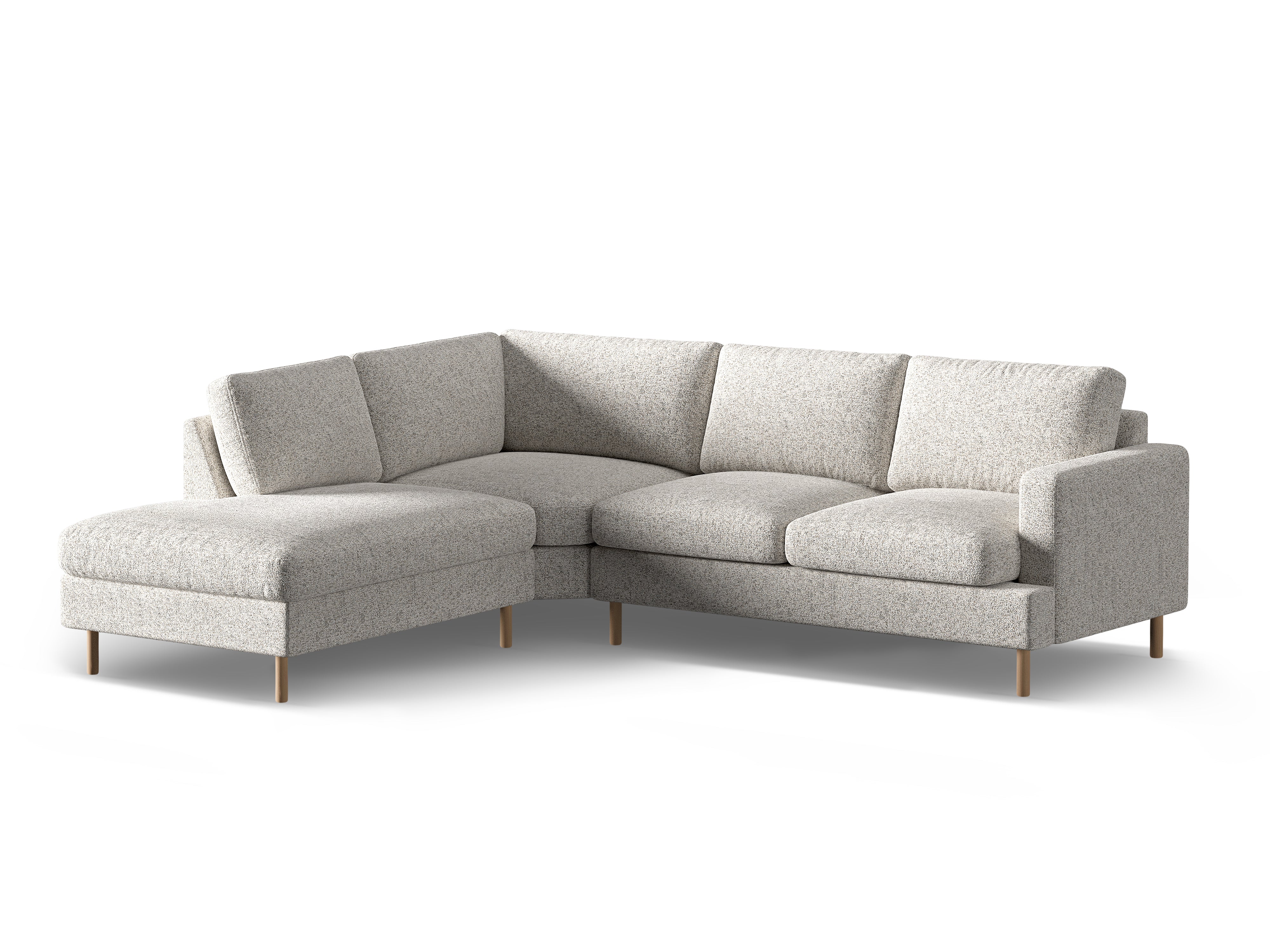 Kutna garnitura Aliya 283.5x231cm, Materijal: Strukturirana tkanina