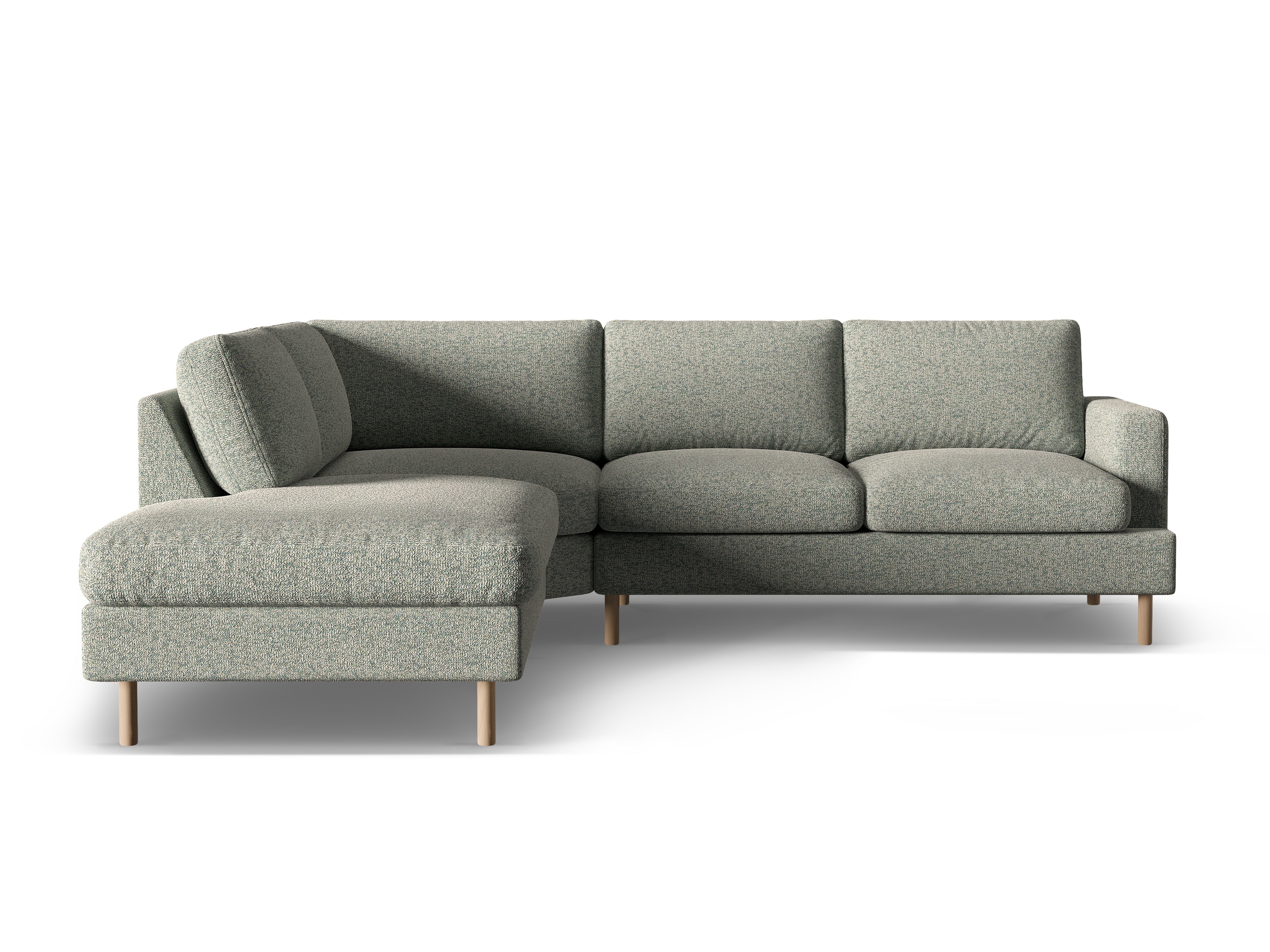 Kutna garnitura Aliya 283.5x231cm, Materijal: Strukturirana tkanina