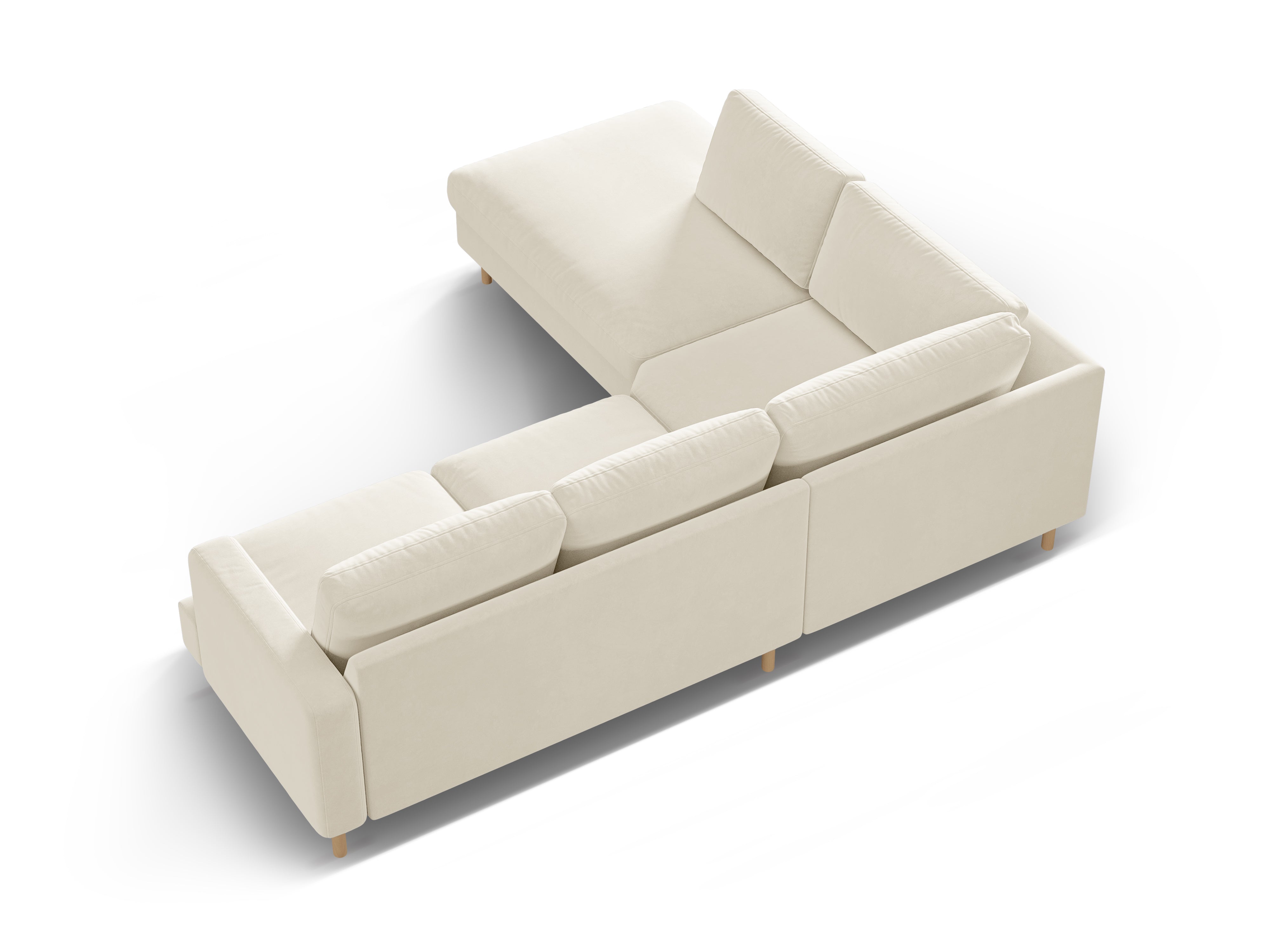 Kutna garnitura Aliya 283.5x231cm, Materijal: Baršun