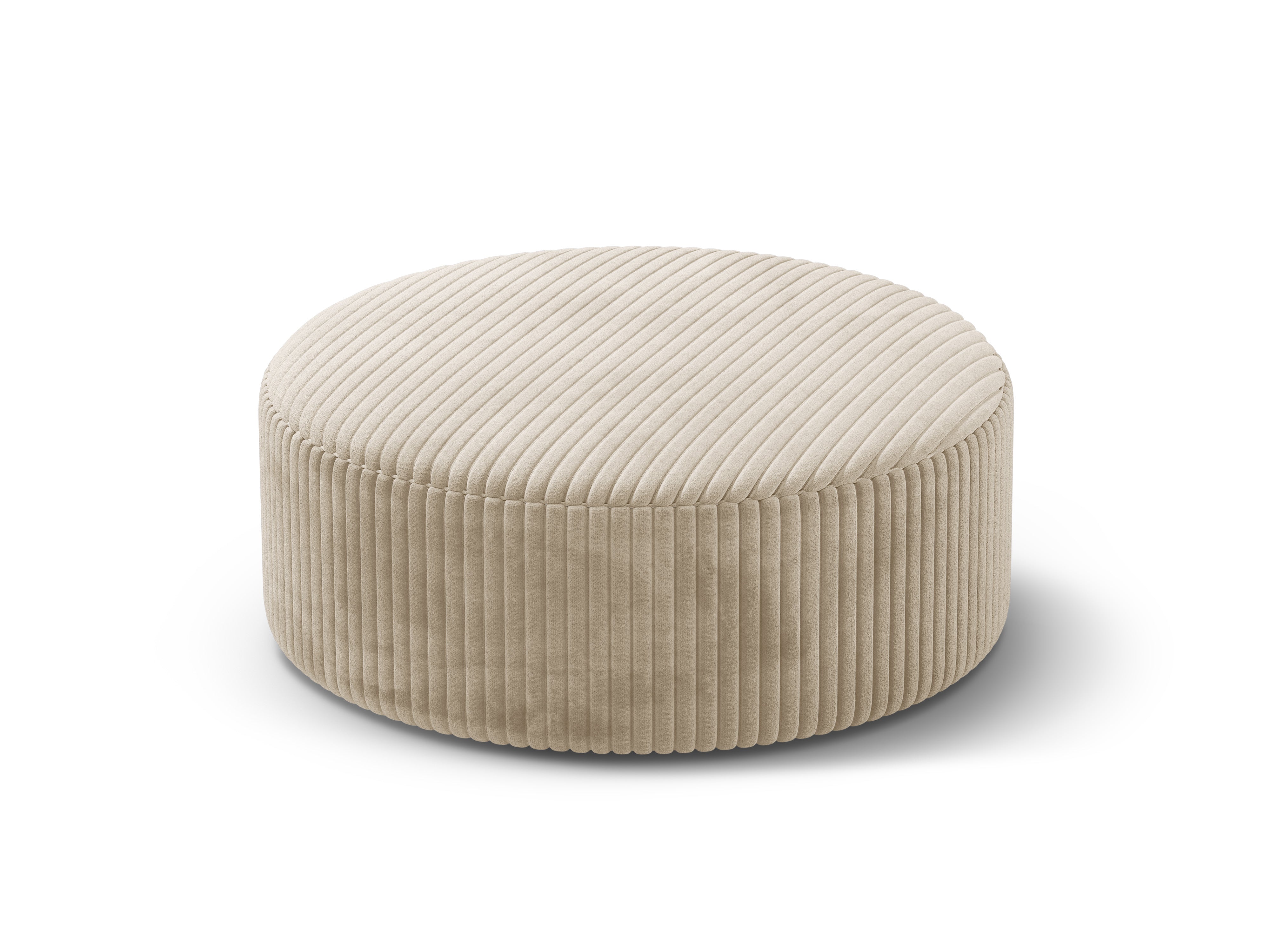 Tabure Dia, 90x90cm, Materijal: Rebrasta tkanina