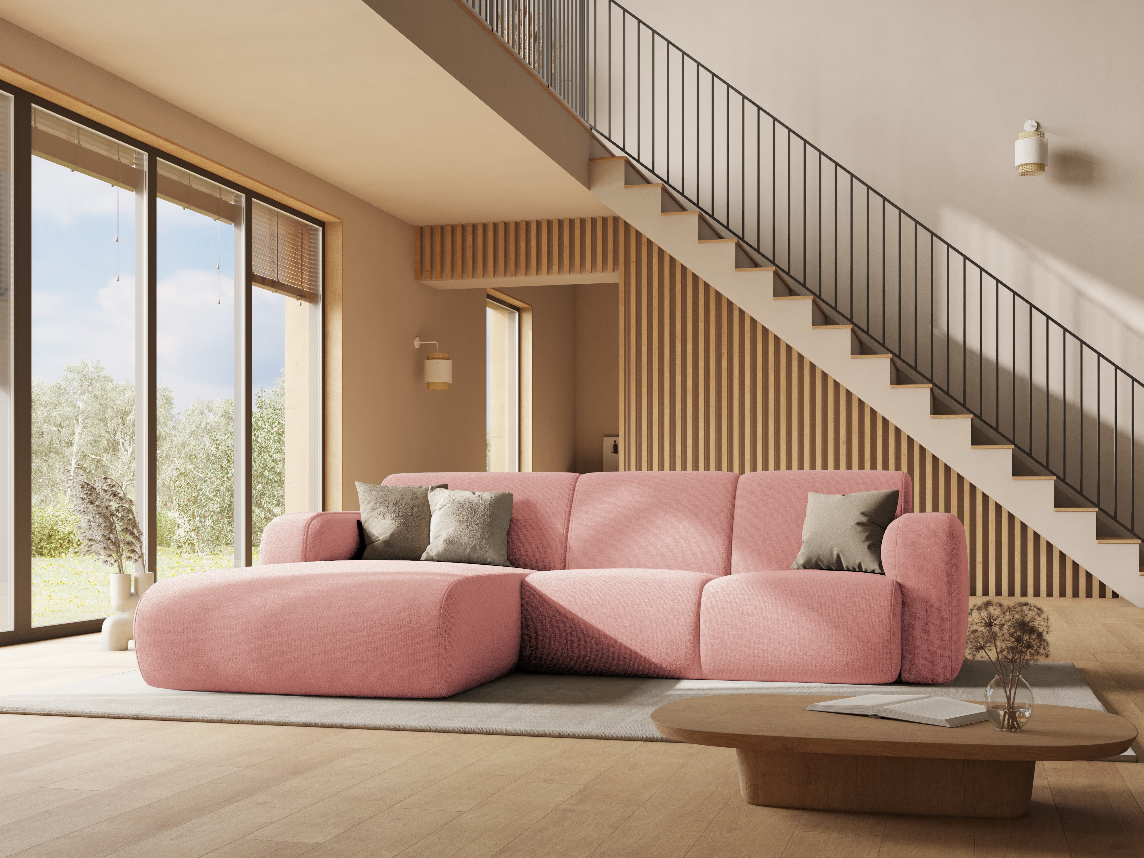 Molino Kutna Garnitura 250x170cm, 4 sjedala, Materijal: Chenille (Haga)