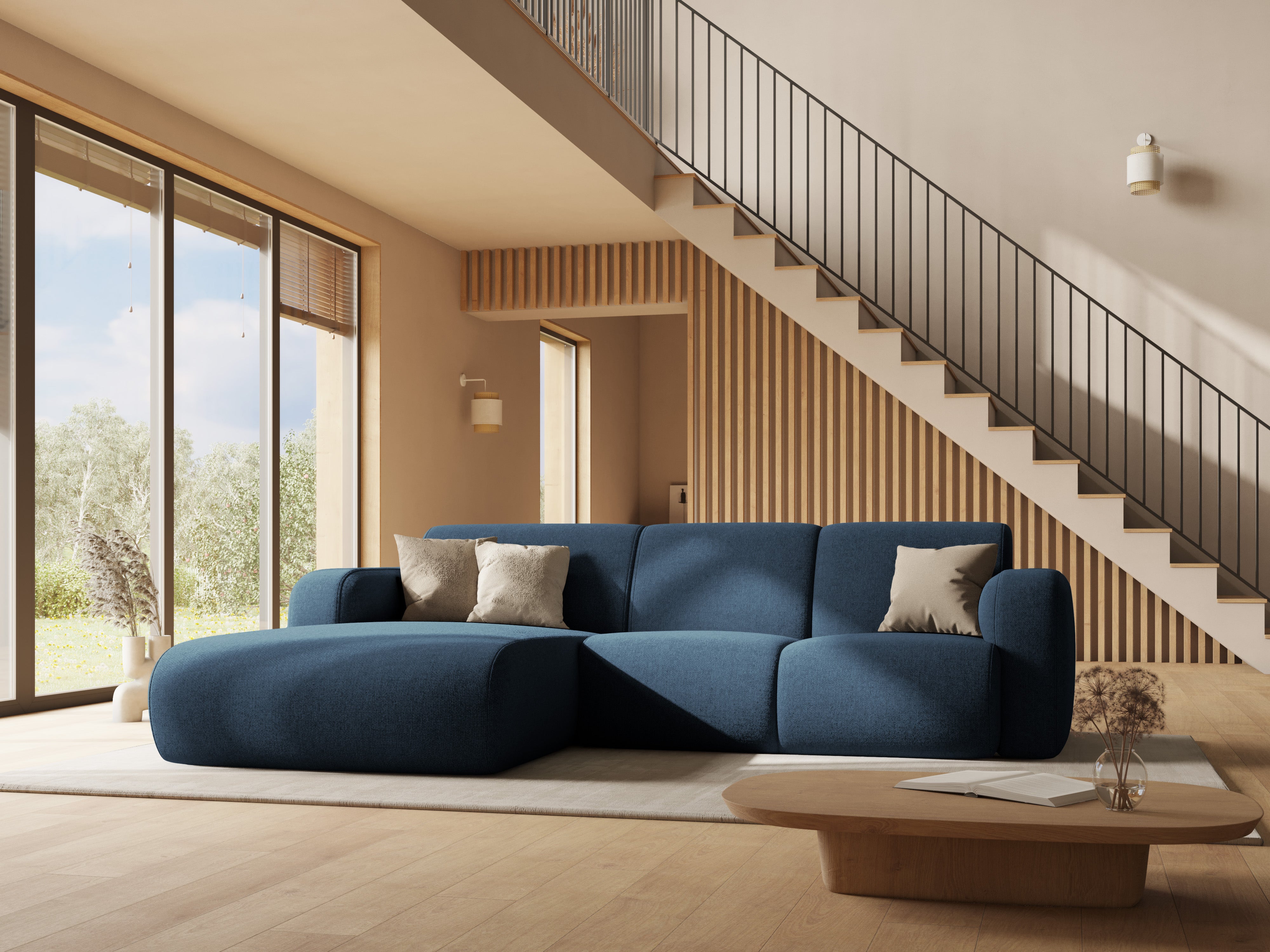 Molino Kutna Garnitura 250x170cm, 4 sjedala, Materijal: Chenille (Haga)