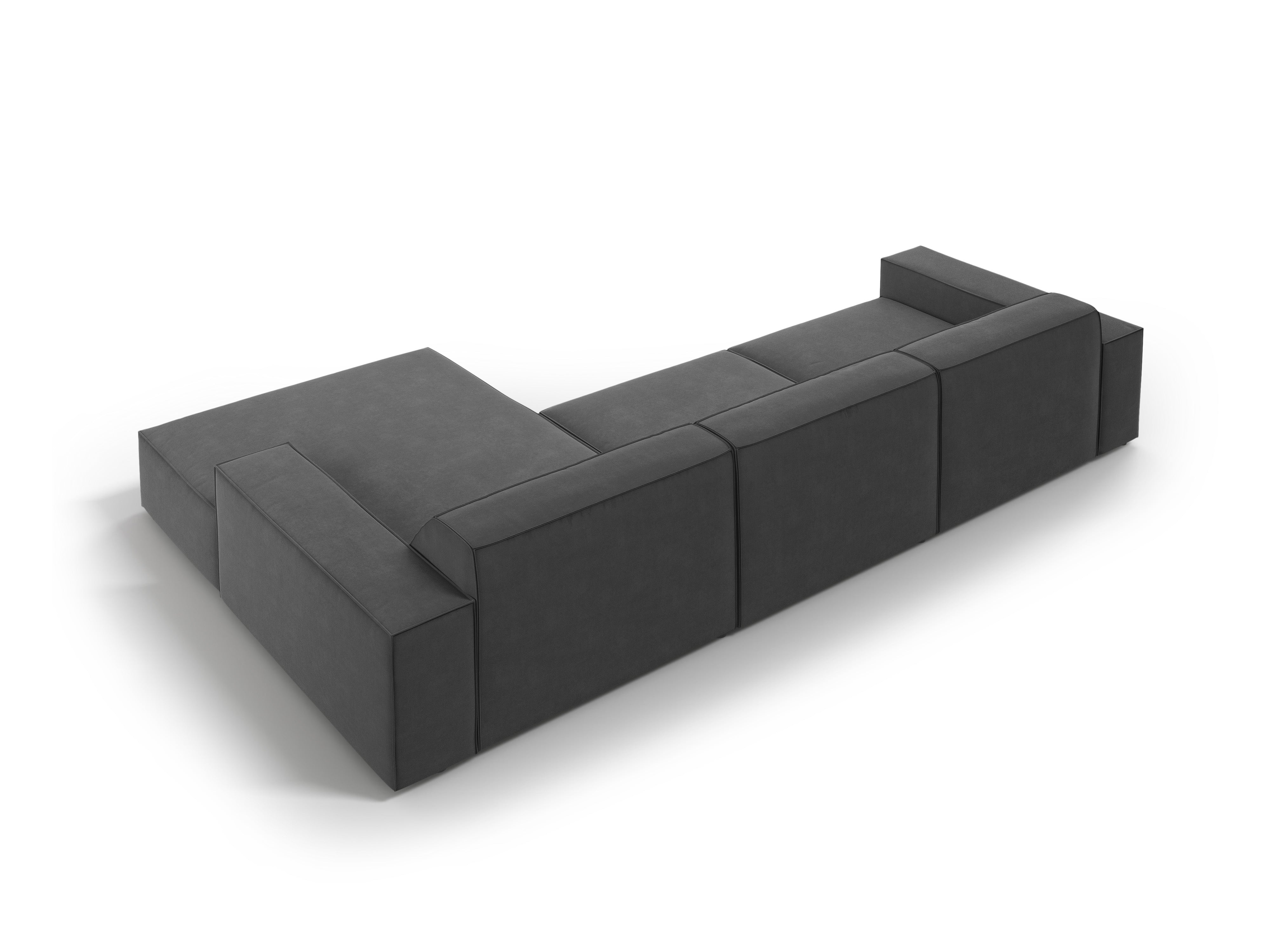 Kutna garnitura Jodie 284x166cm, Materijal: Baršun