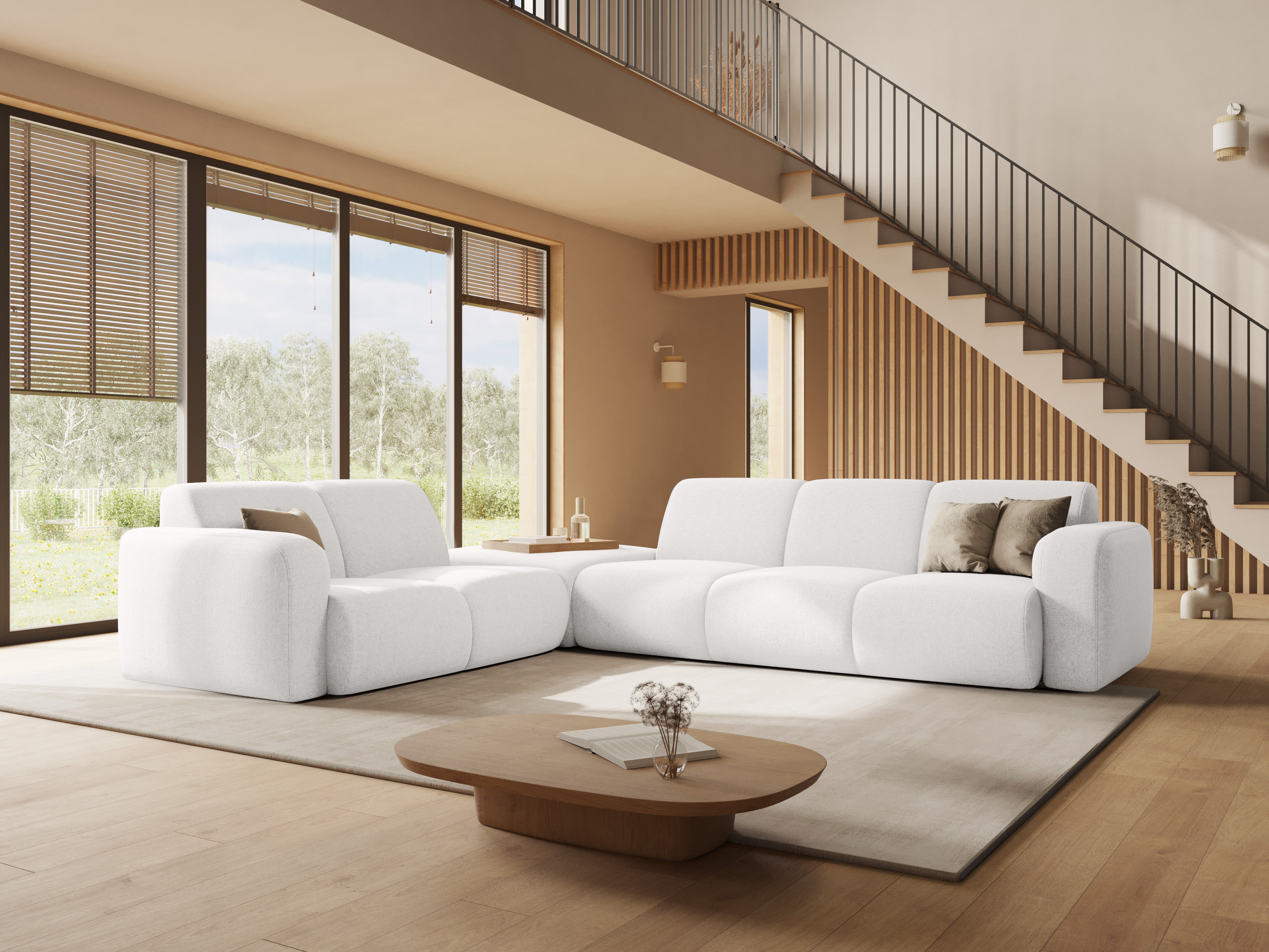 Molino Kutna Garnitura 315x250cm, 6 sjedala, Materijal: Chenille (Haga)