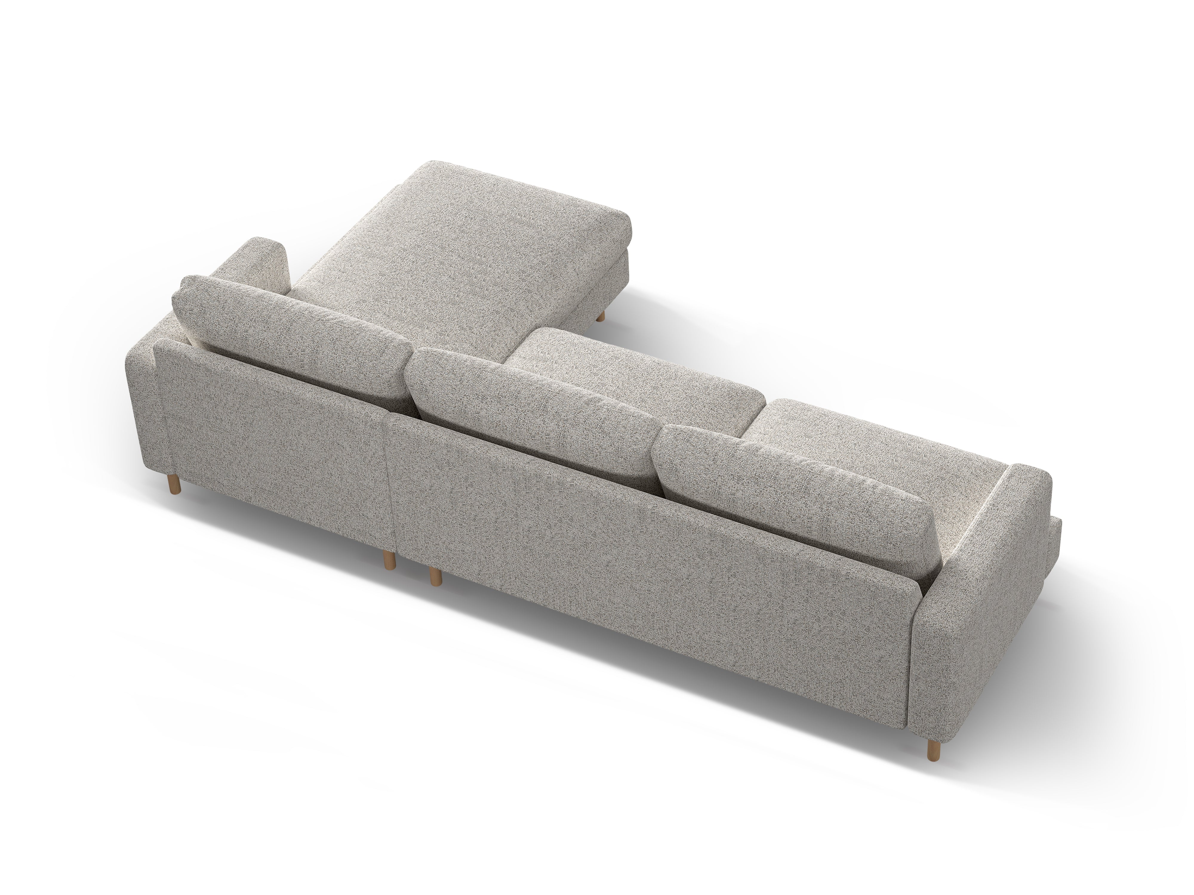 Kutna garnitura Aliya 294x148cm, Materijal: Strukturirana tkanina