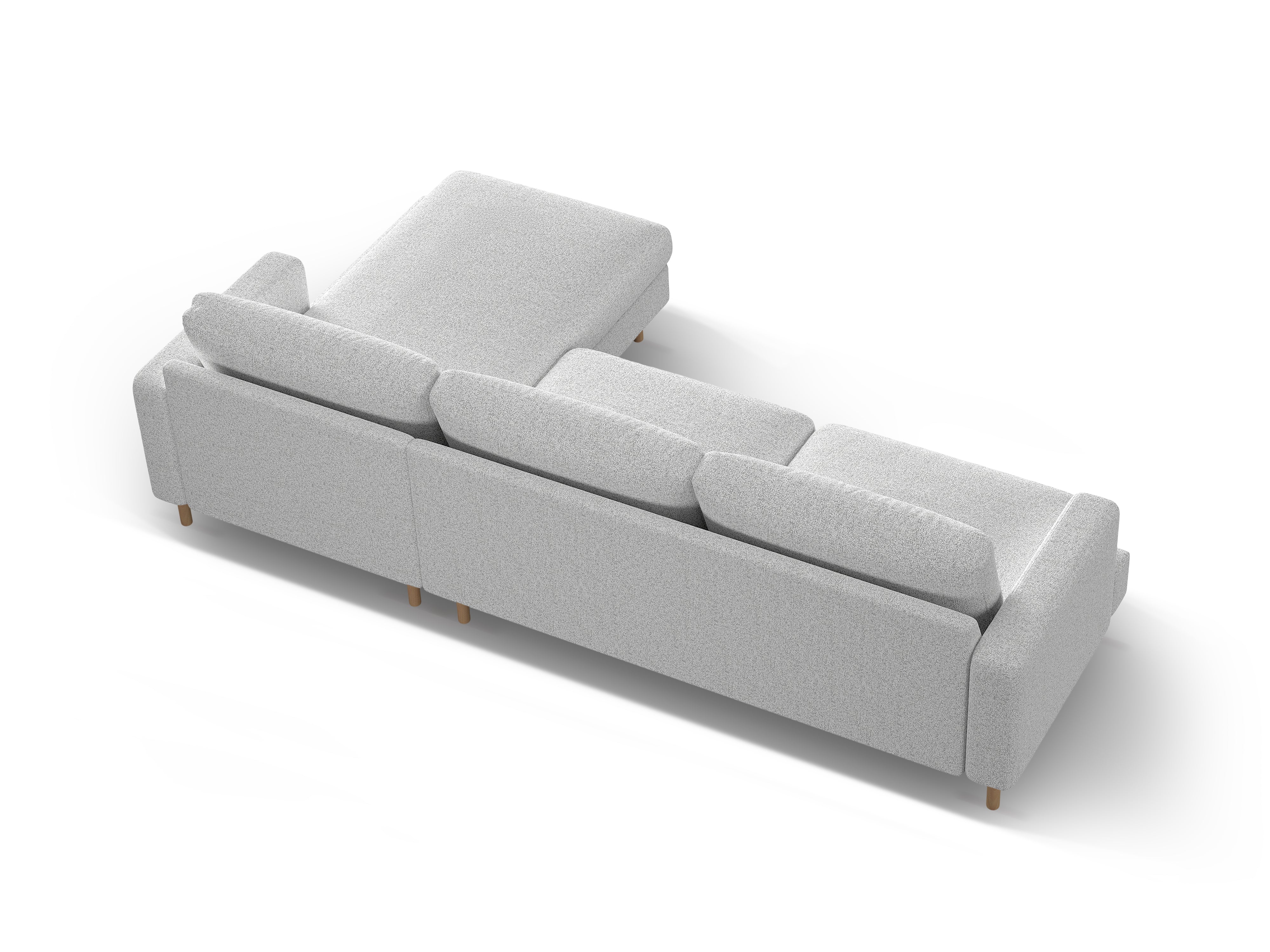 Kutna garnitura Aliya 294x148cm, Materijal: Strukturirana tkanina