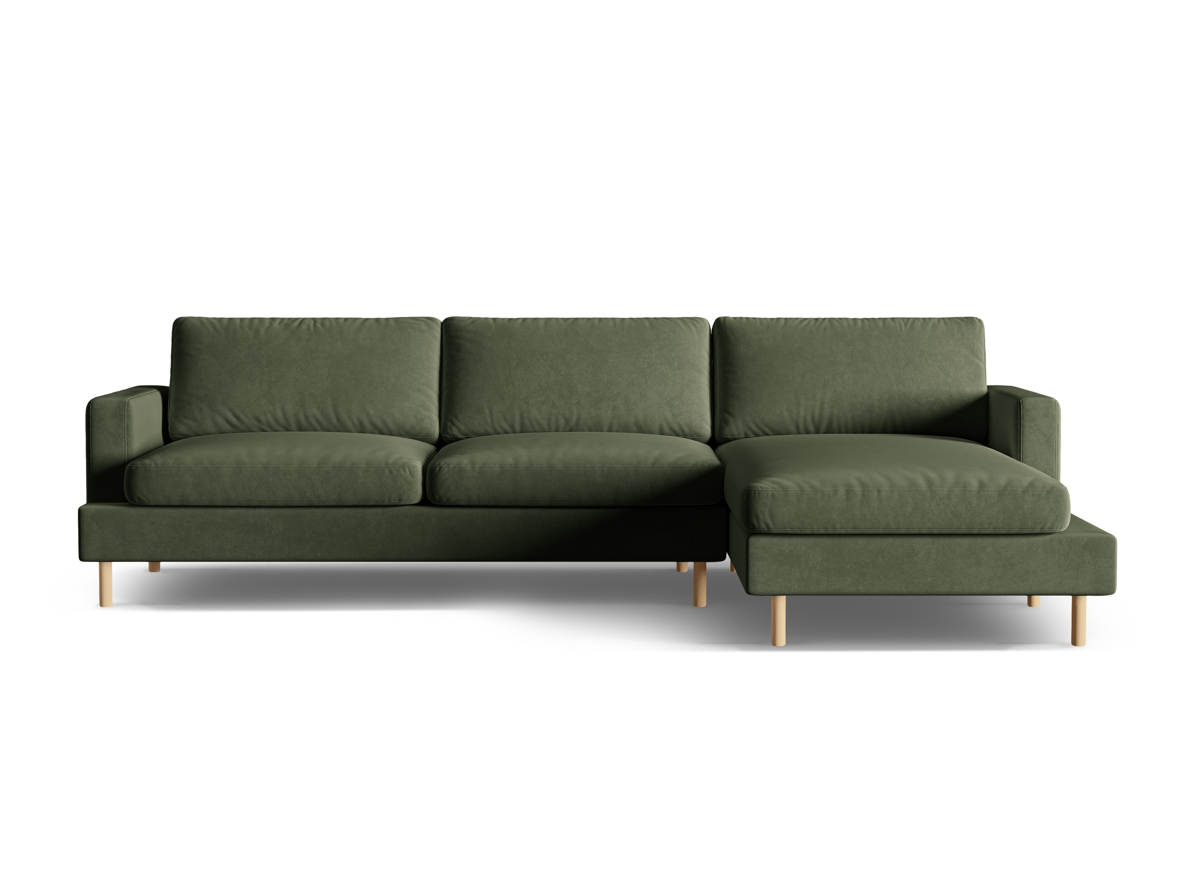 Kutna garnitura Aliya, 4 sjedala, 294x148cm, Materijal: Baršun