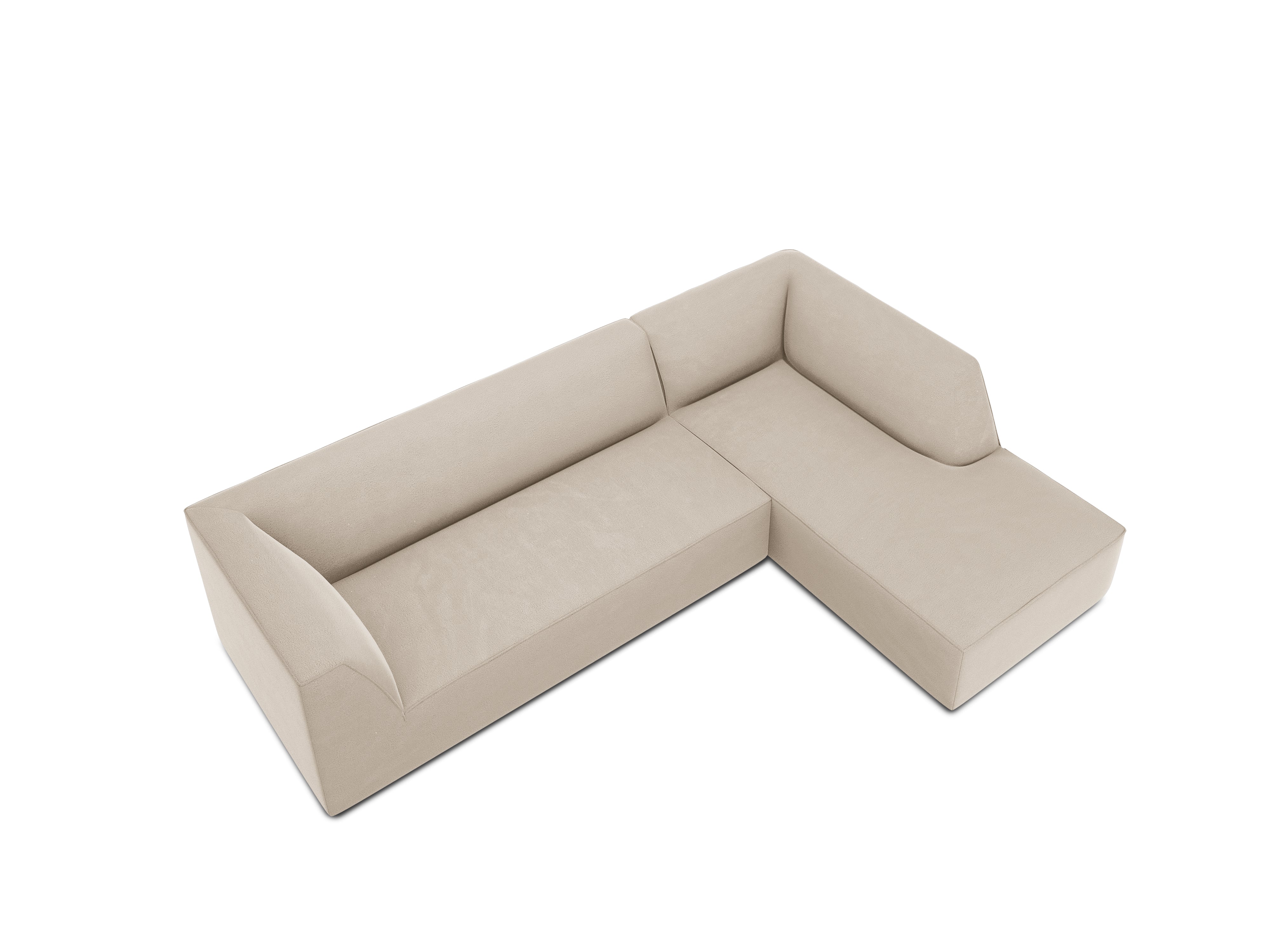 Kutna garnitura Ruby, 4 sjedala, 273x180cm, Materijal: Baršun